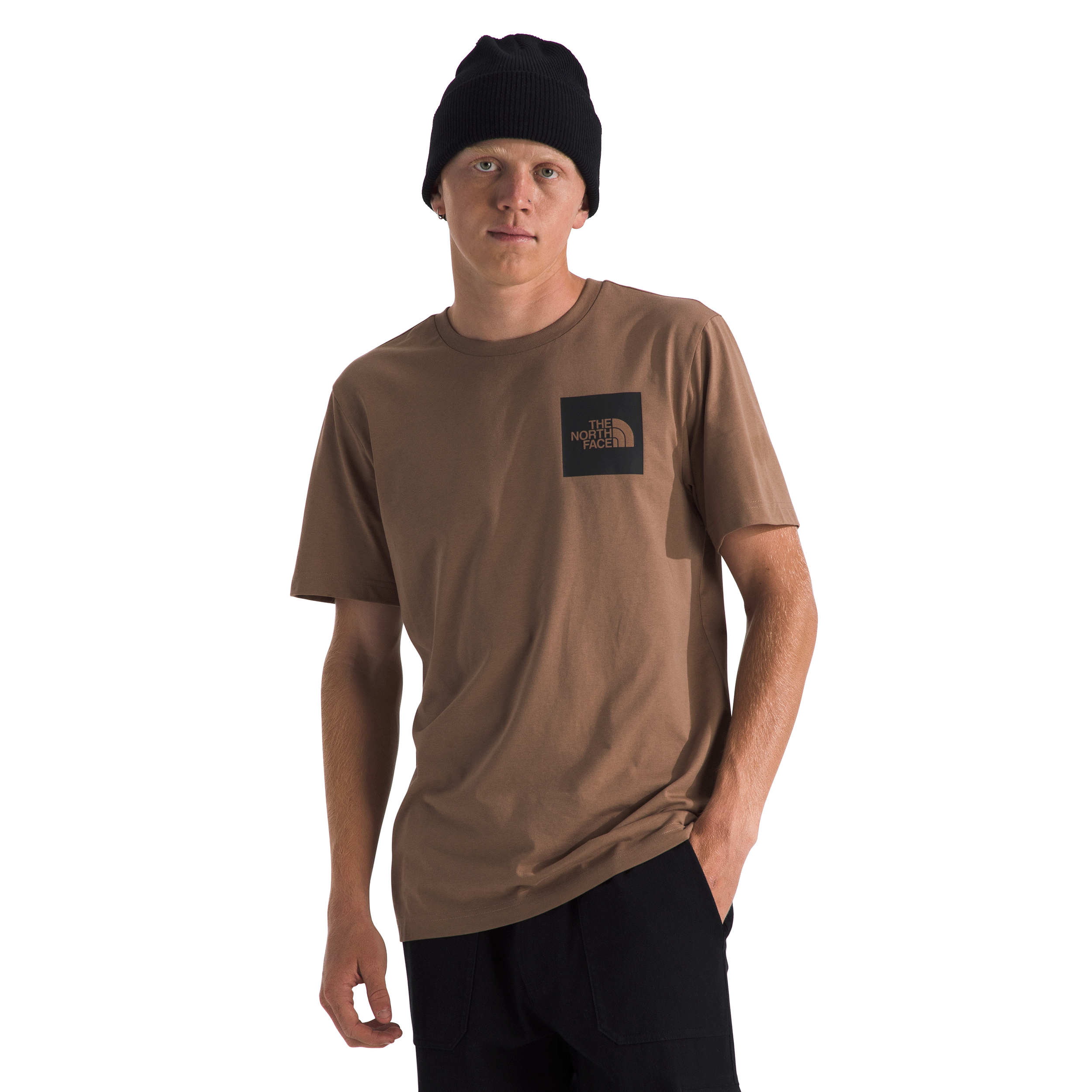 The-North-Face-Fine-T-Shirt---Men-s-Latte