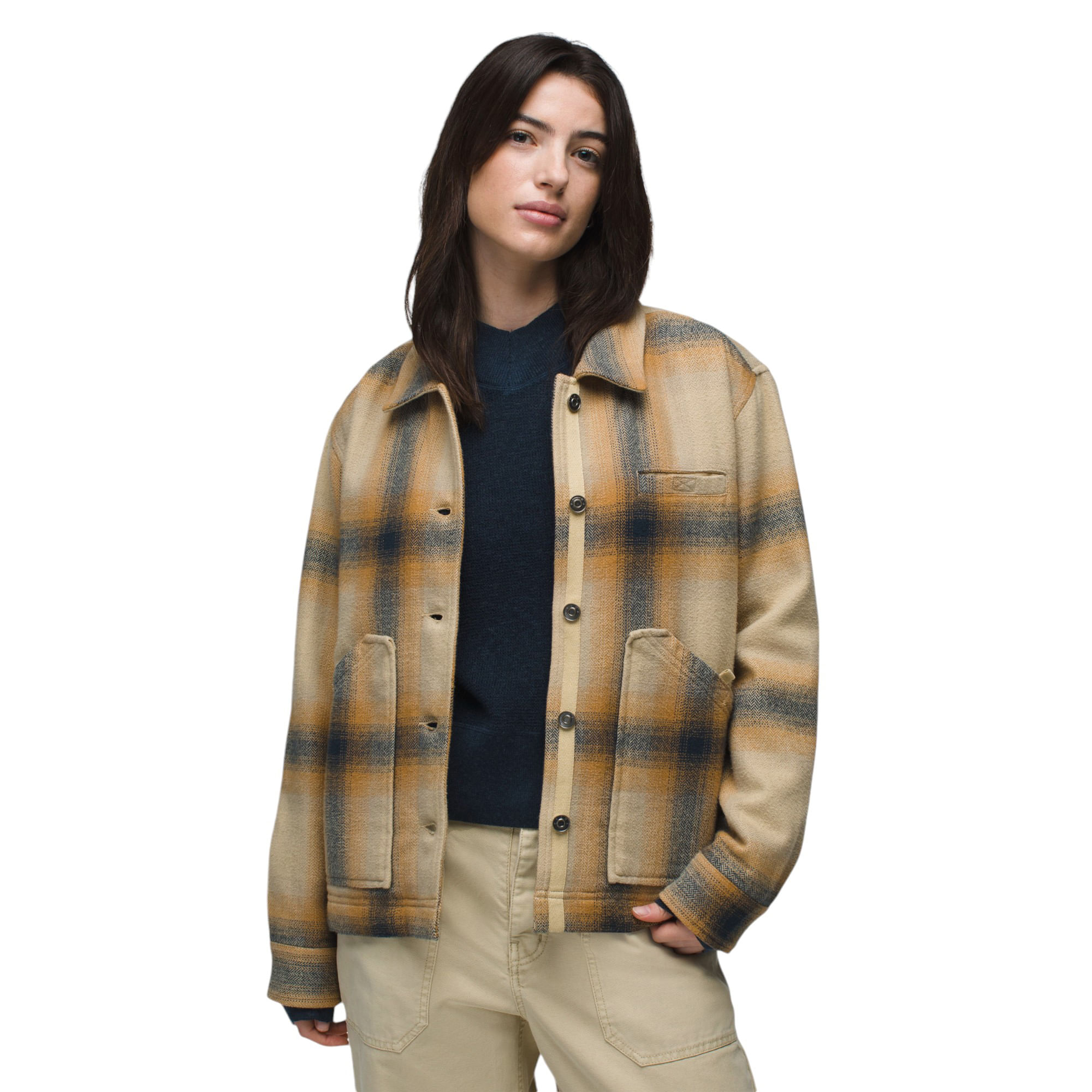 コロンビア Columbia Calico Basin Shirt Jacket レディース シャツ トップス Dark Nocturnal Buff 2052221_464_f_om?wid=768&hei=