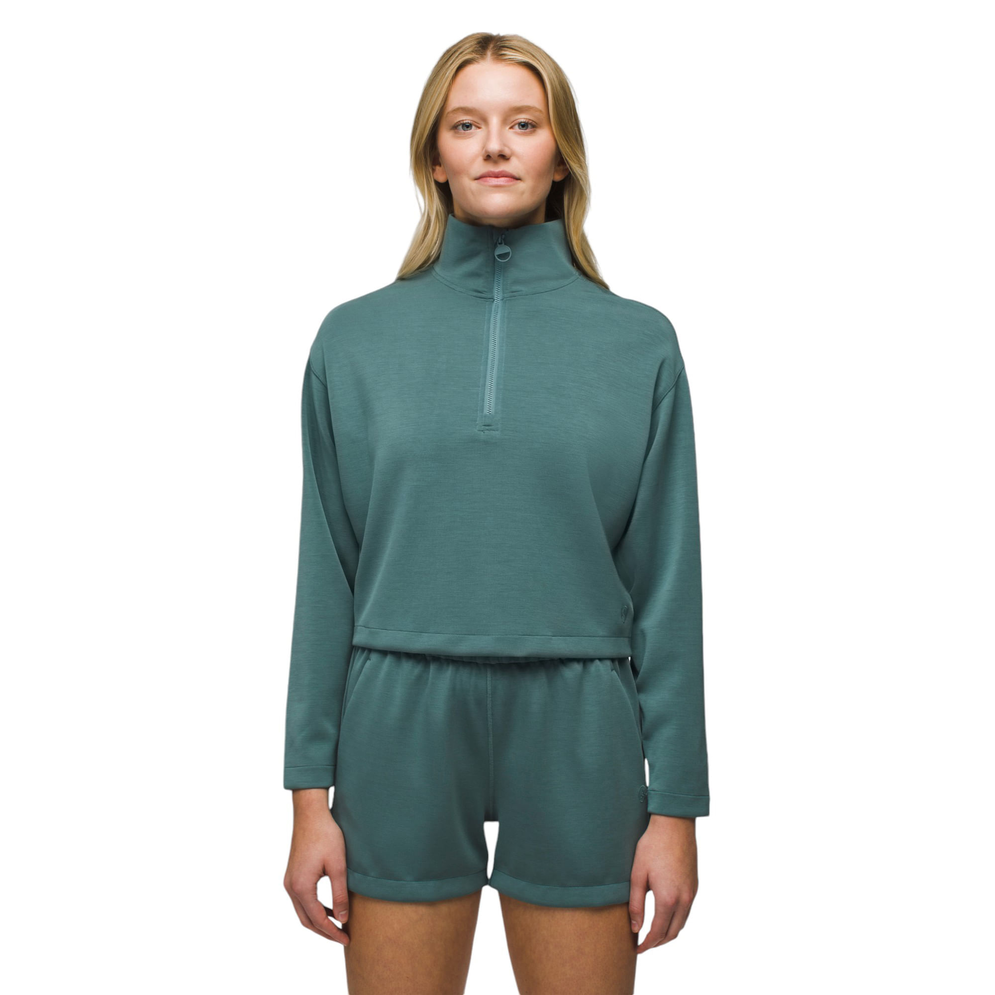 The North Face Women's Garment Dye Half Zip Hoodie