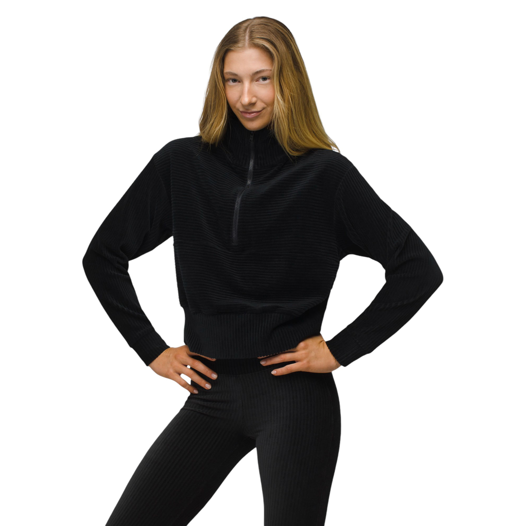 prAna-Escambia-Half-Zip---Women-s-BLACK