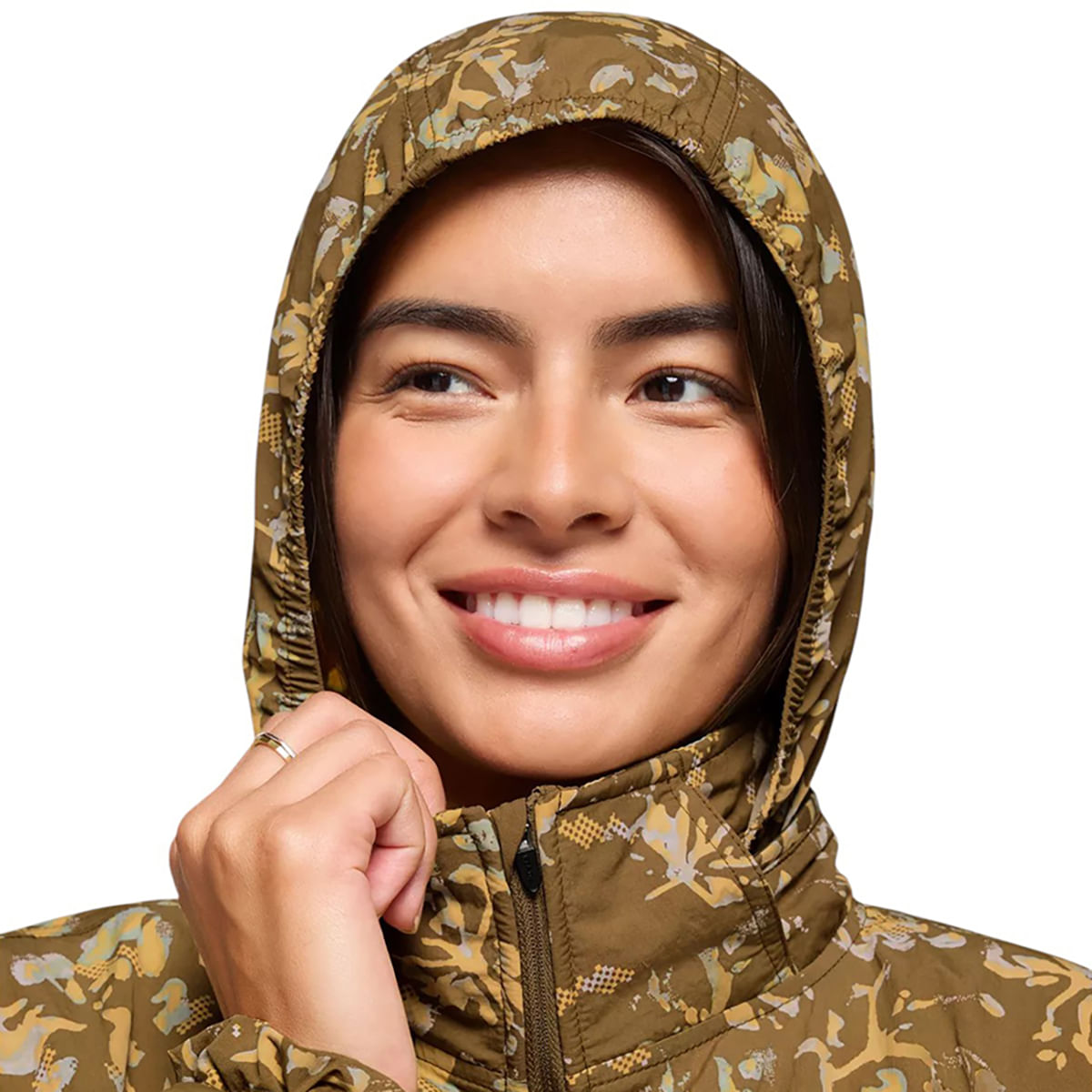 PRANA-W-ENCINITAS-WINDBREAKER-Retro-Olive-Digibloom