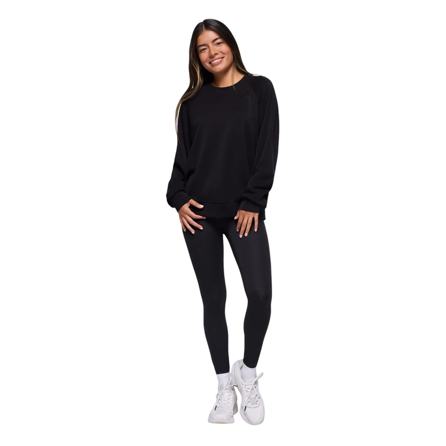 PRANA-W-SHEA-CREWNECK-Black