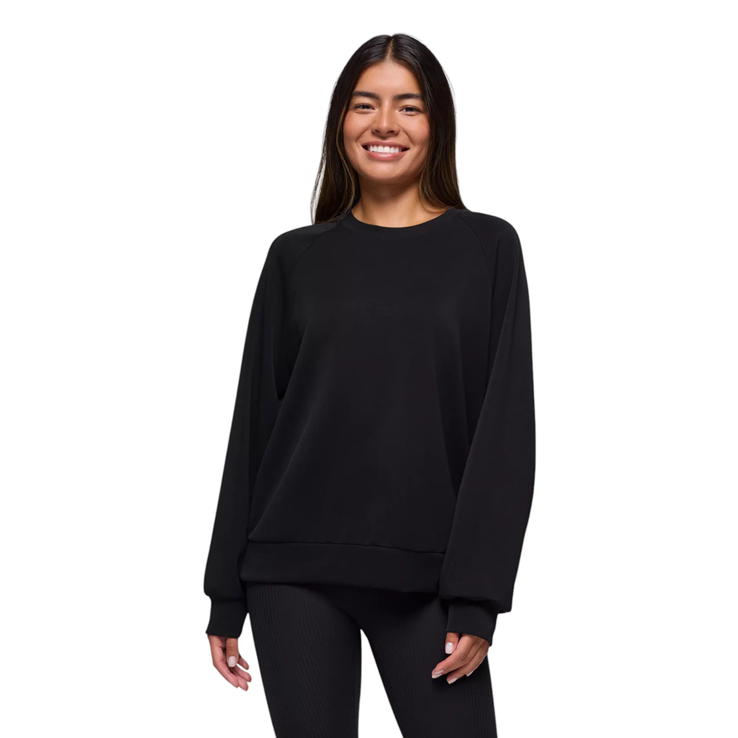 PRANA-W-SHEA-CREWNECK-Black