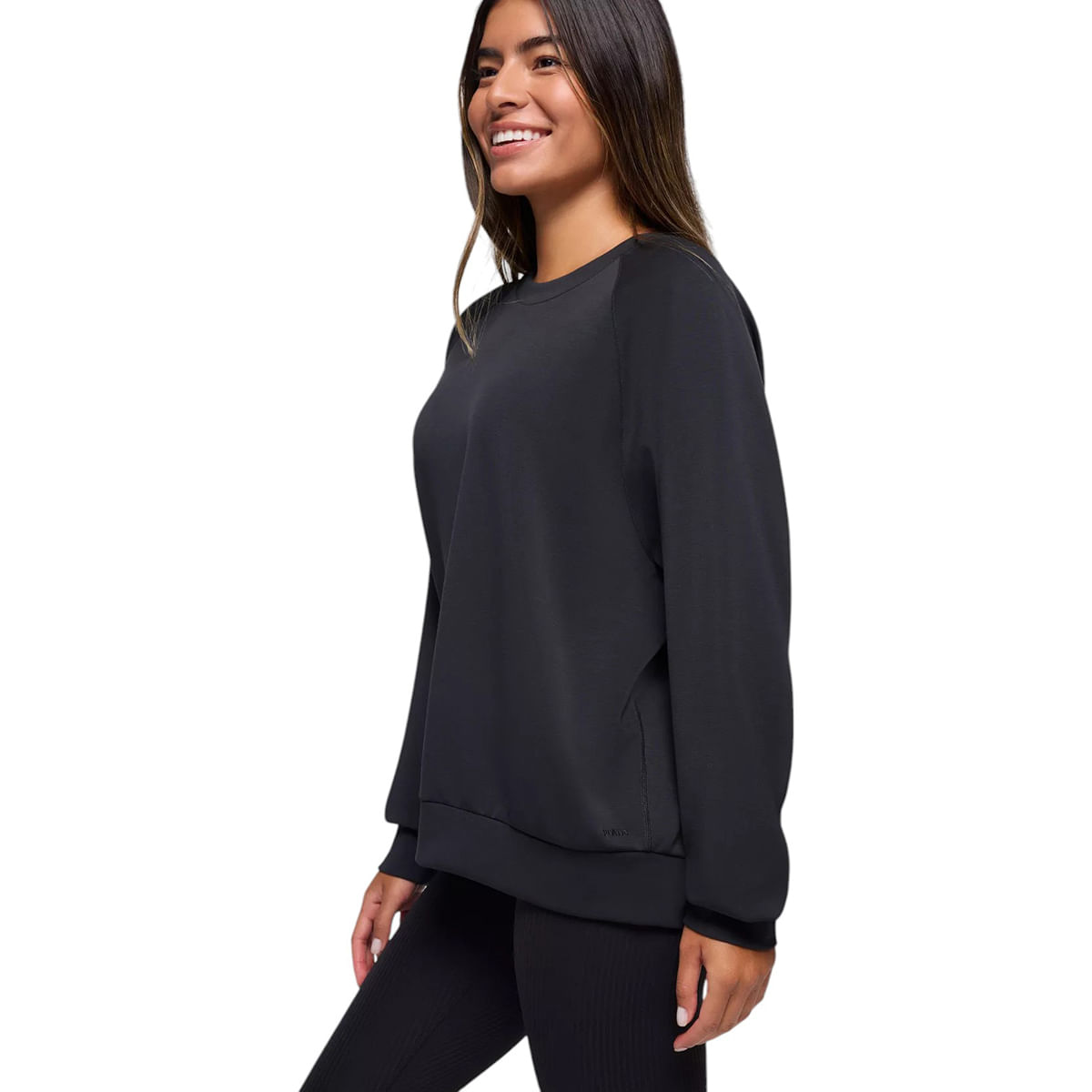 PRANA-W-SHEA-CREWNECK-Black