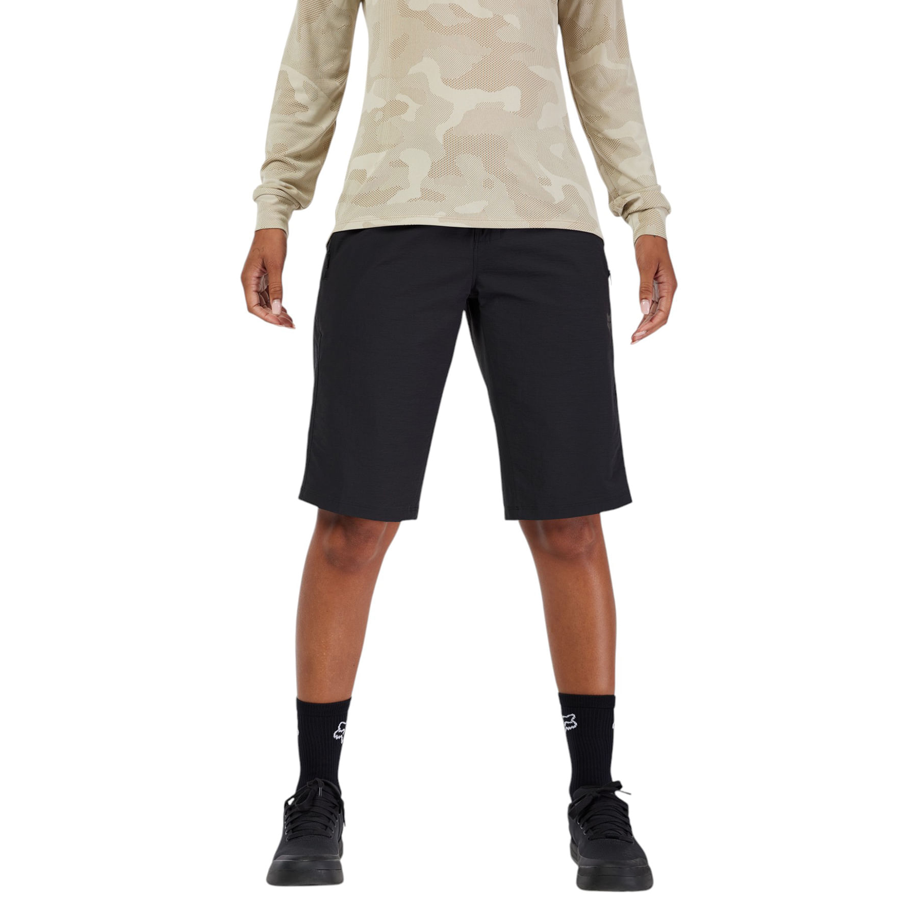 Fox-Ranger-Short-With-Liner---Women-s-Black
