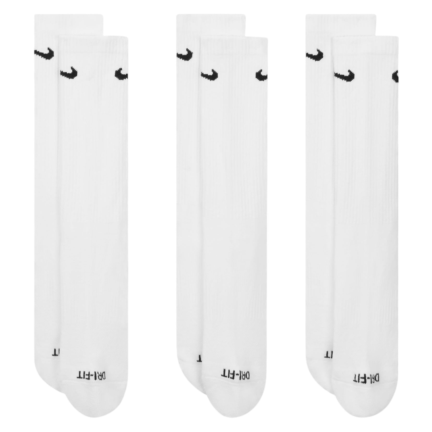 Nike-Everyday-Plus-Cushioned-Training-Crew-Sock--3-Pack--White---Black