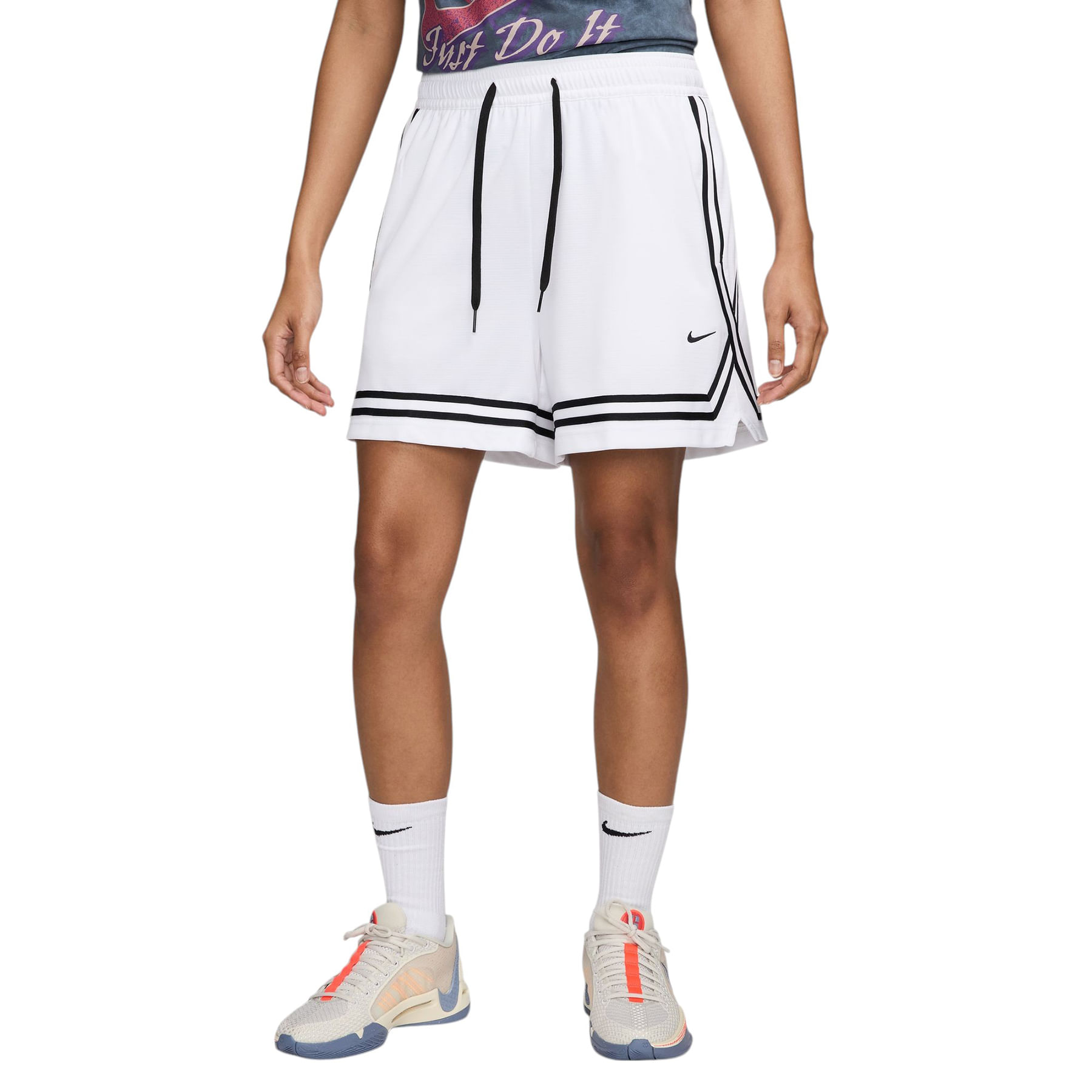 Nike-Crossover-Dri-FIT-5--Basketball-Short---Women-s-White---Black---Black