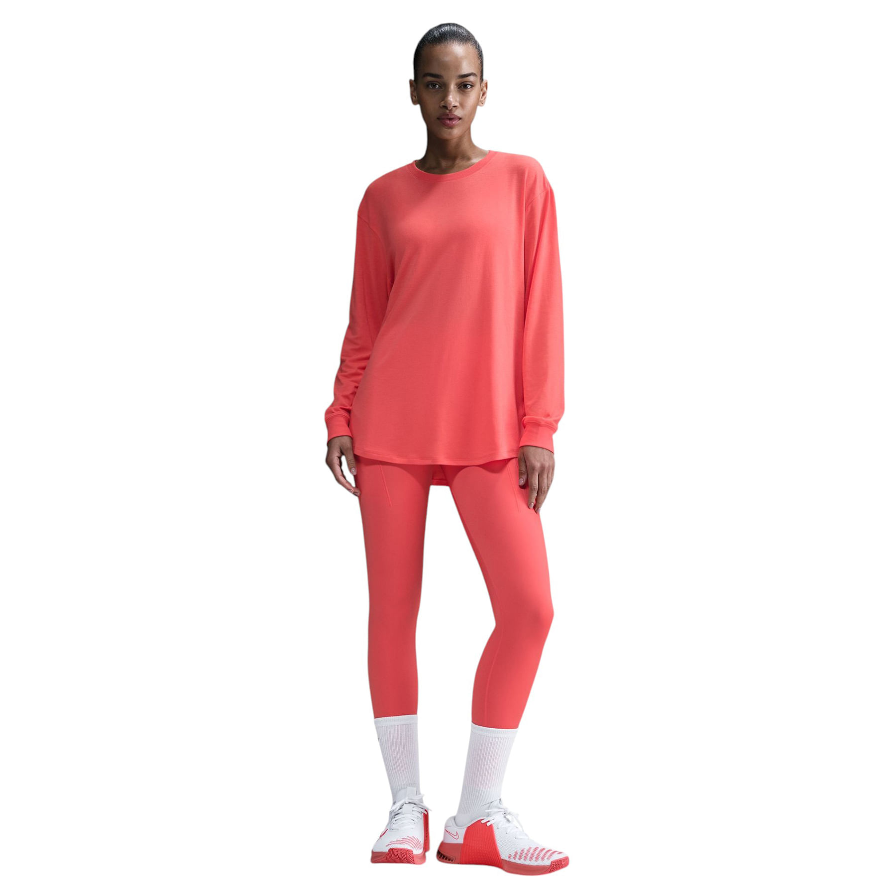 Nike One Relaxed Dri-FIT Long-Sleeve Top Women's
