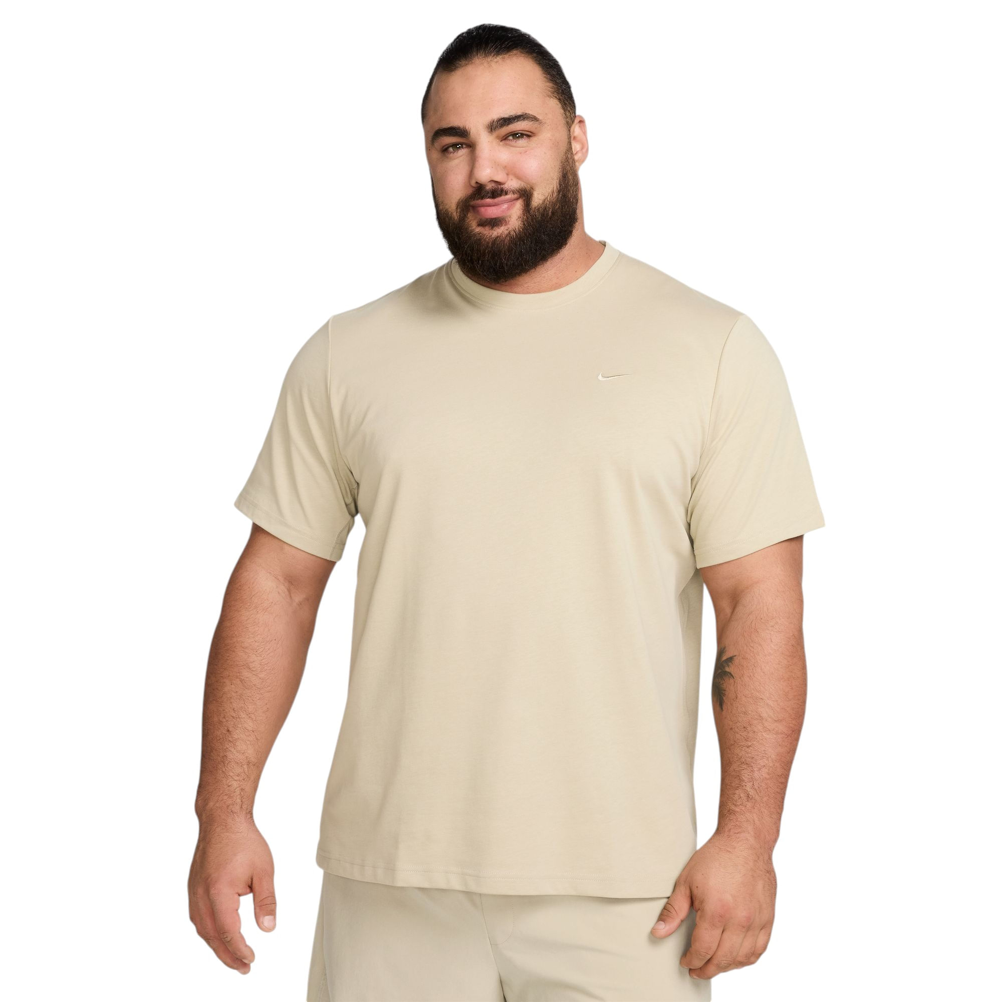 Nike-Primary-Dri-FIT-Short-Sleeve-Versatile-Top---Men-s-Desert-Khaki---Desert-Khaki