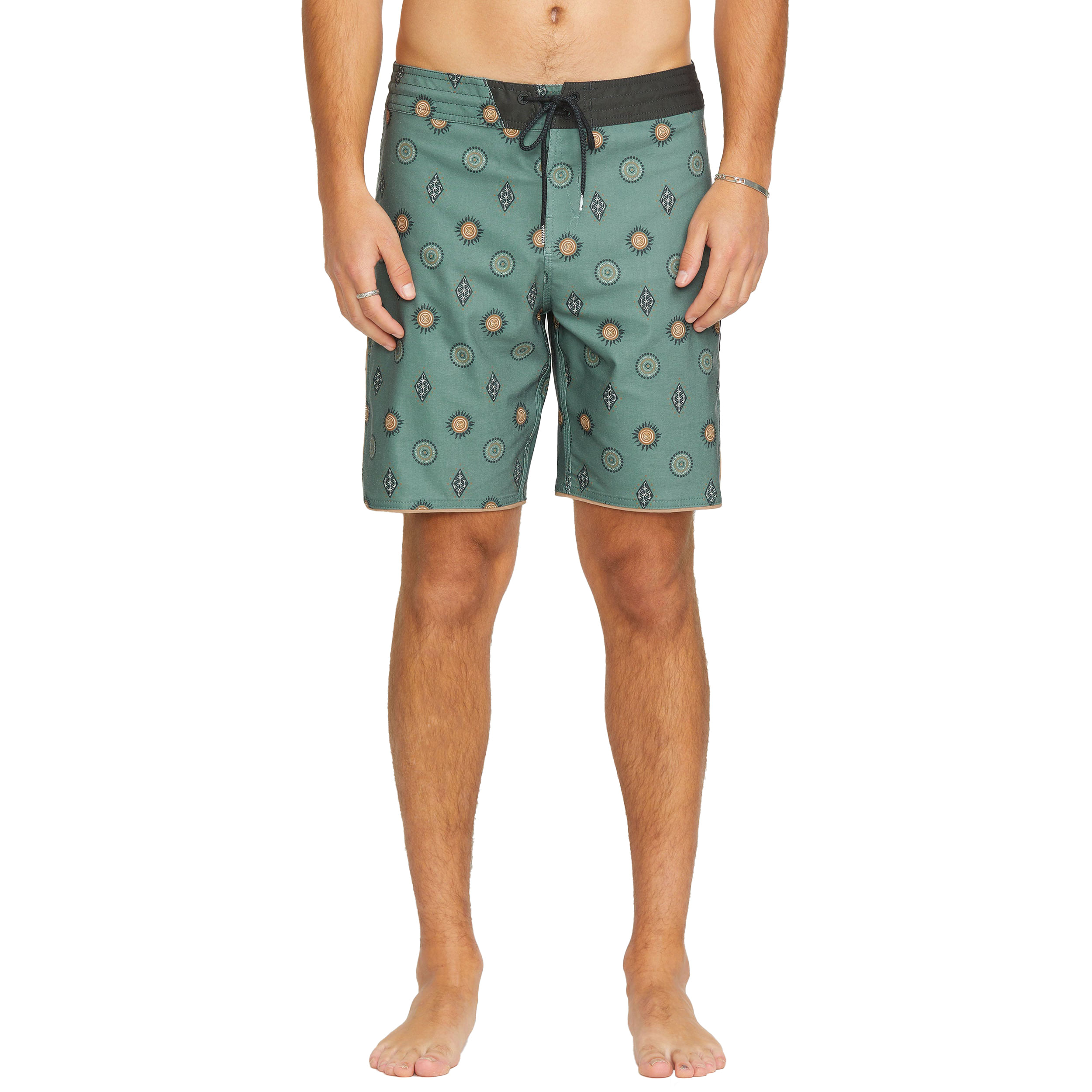 Volcom Mister Fib Scallop Stoney 19 Boardshort - Men's - Als.com