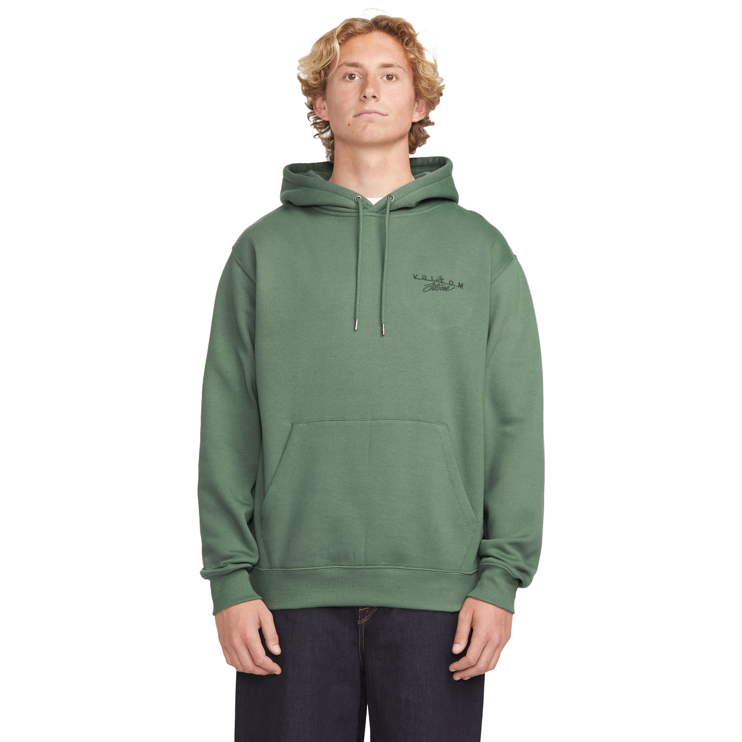 Volcom-Calmstone-Hoodie---Men-s-Light-Olive