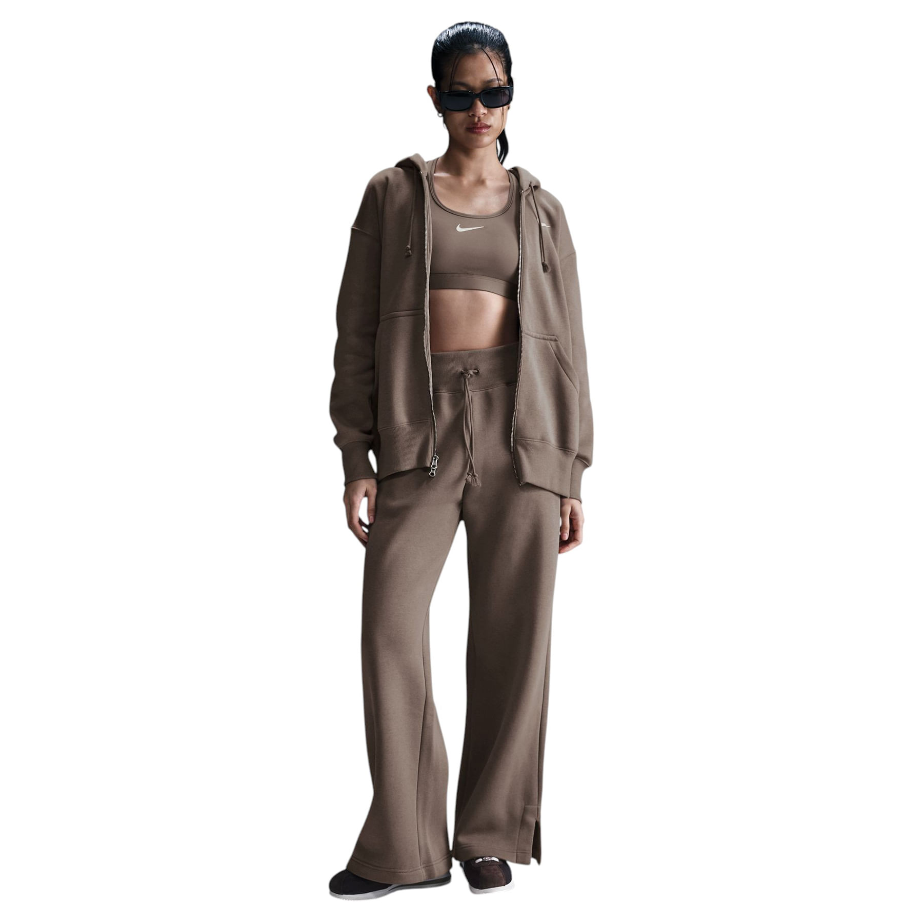 Nike-Sportswear-Phoenix-Fleece-High-Waisted-Wide-Leg-Sweatpant---Women-s-Mink-Brown---Sail