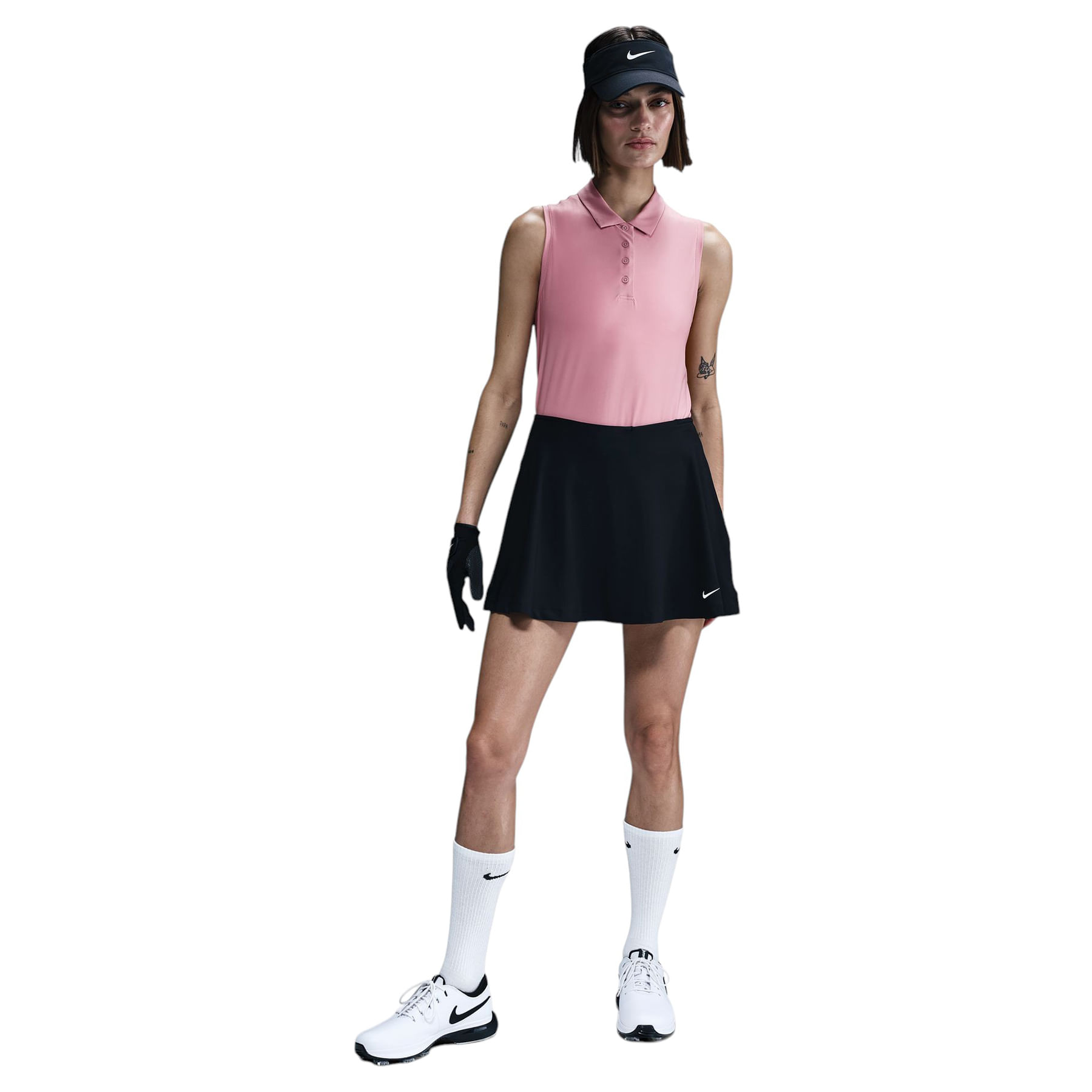 nike dri fit sleeveless polo