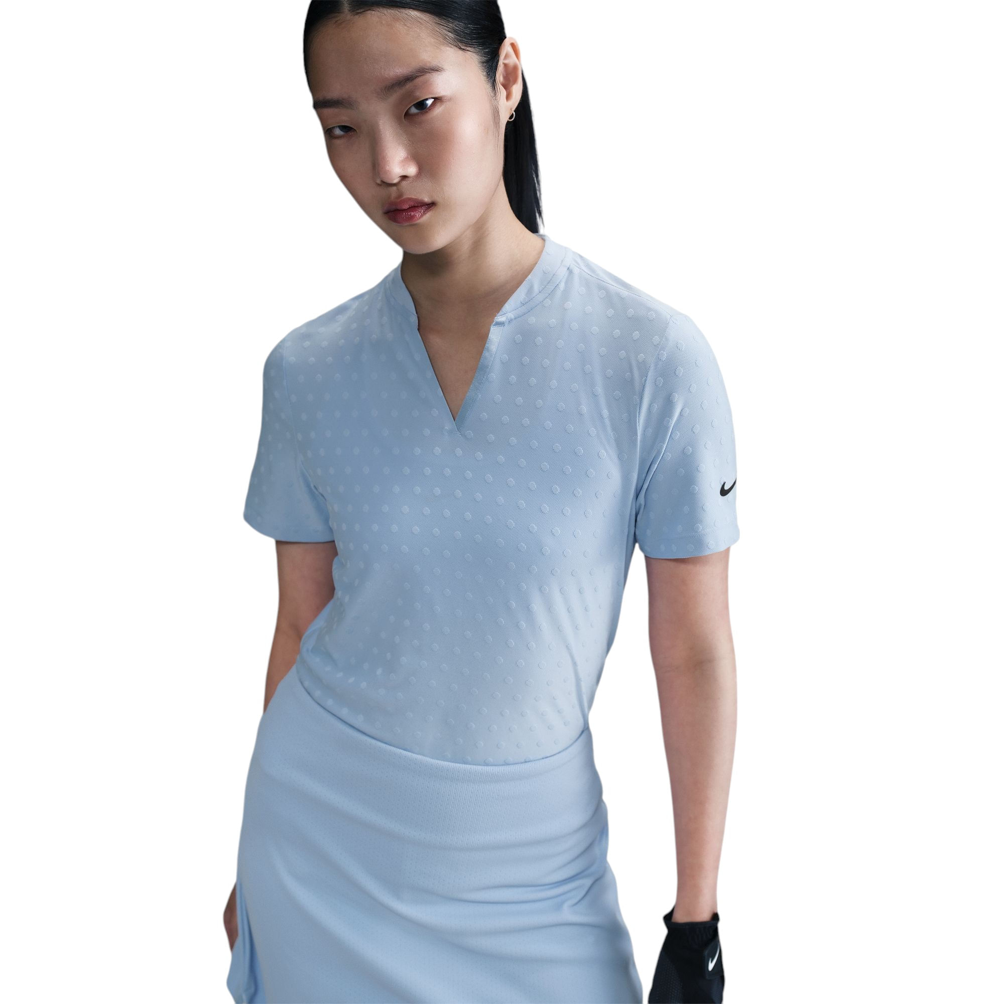 Nike-Tour-Dri-FIT-Short-Sleeve-Blade-Golf-Polo---Women-s-Psychic-Blue---Black