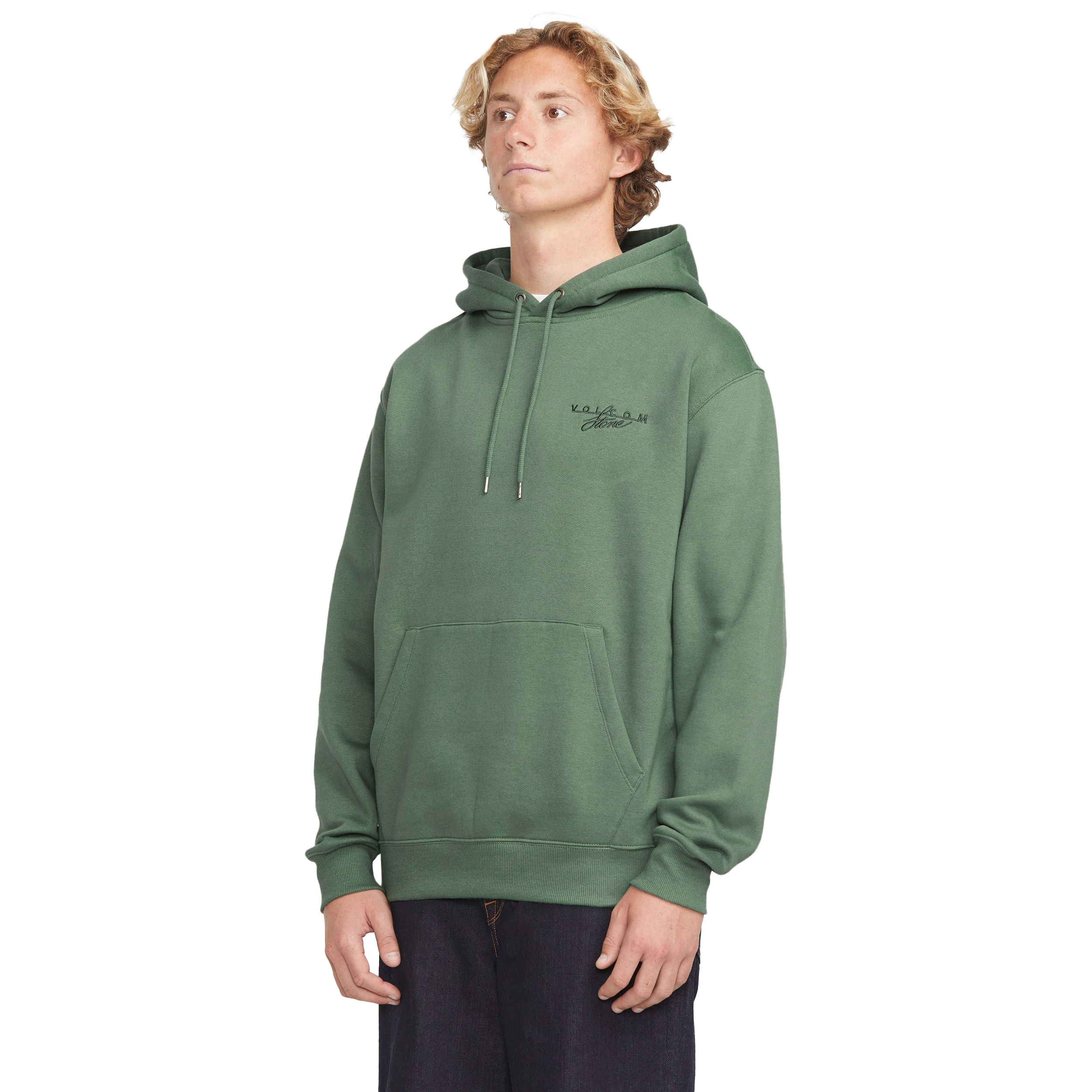 Volcom-Calmstone-Hoodie---Men-s-Light-Olive