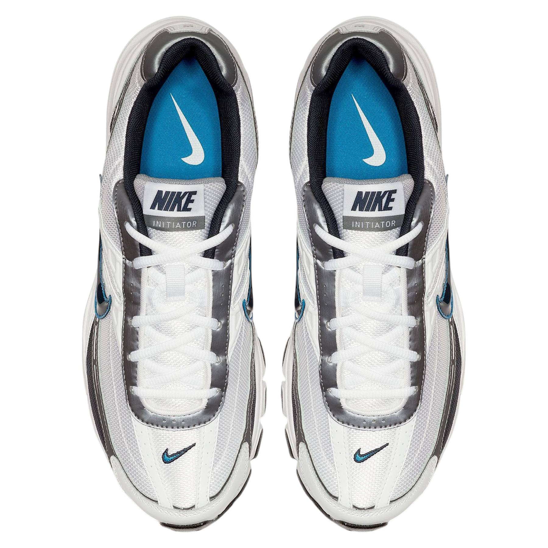 Nike-Initiator-Running-Shoe---Men-s-White---Obsidian---Metallic-Cool-Grey