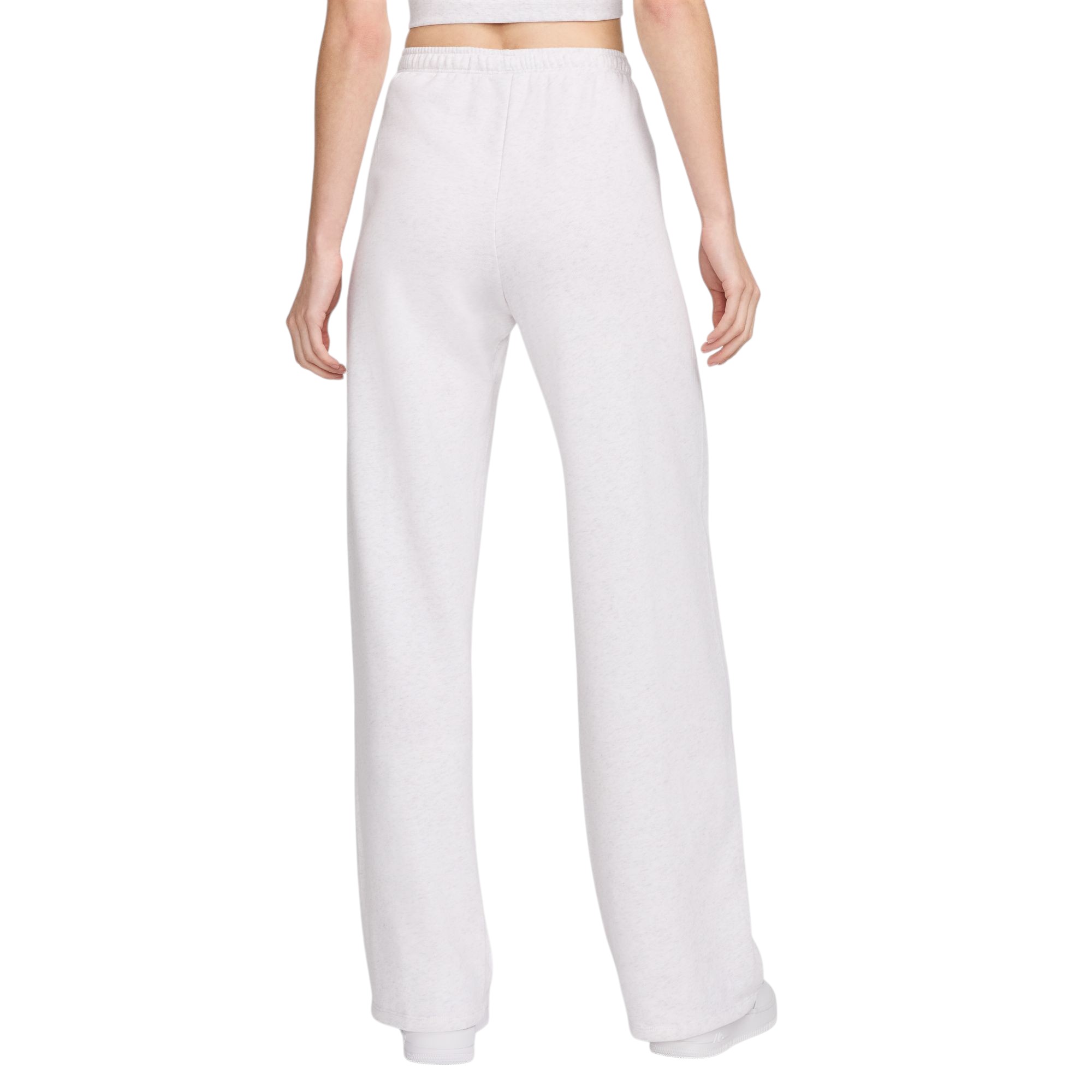 Nike-Sportswear-Chill-Terry-Mid-Rise-French-Terry-Open-Hem-Sweatpants---Women-s-Birch-Heather---Light-Orewood-Brown