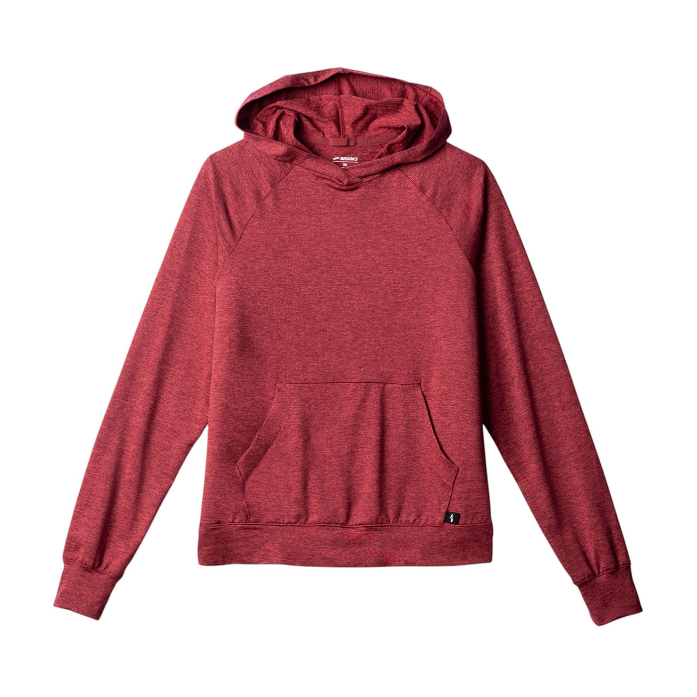 Brooks-Luxe-Hoodie---Women-s-Heather-Earth-Red