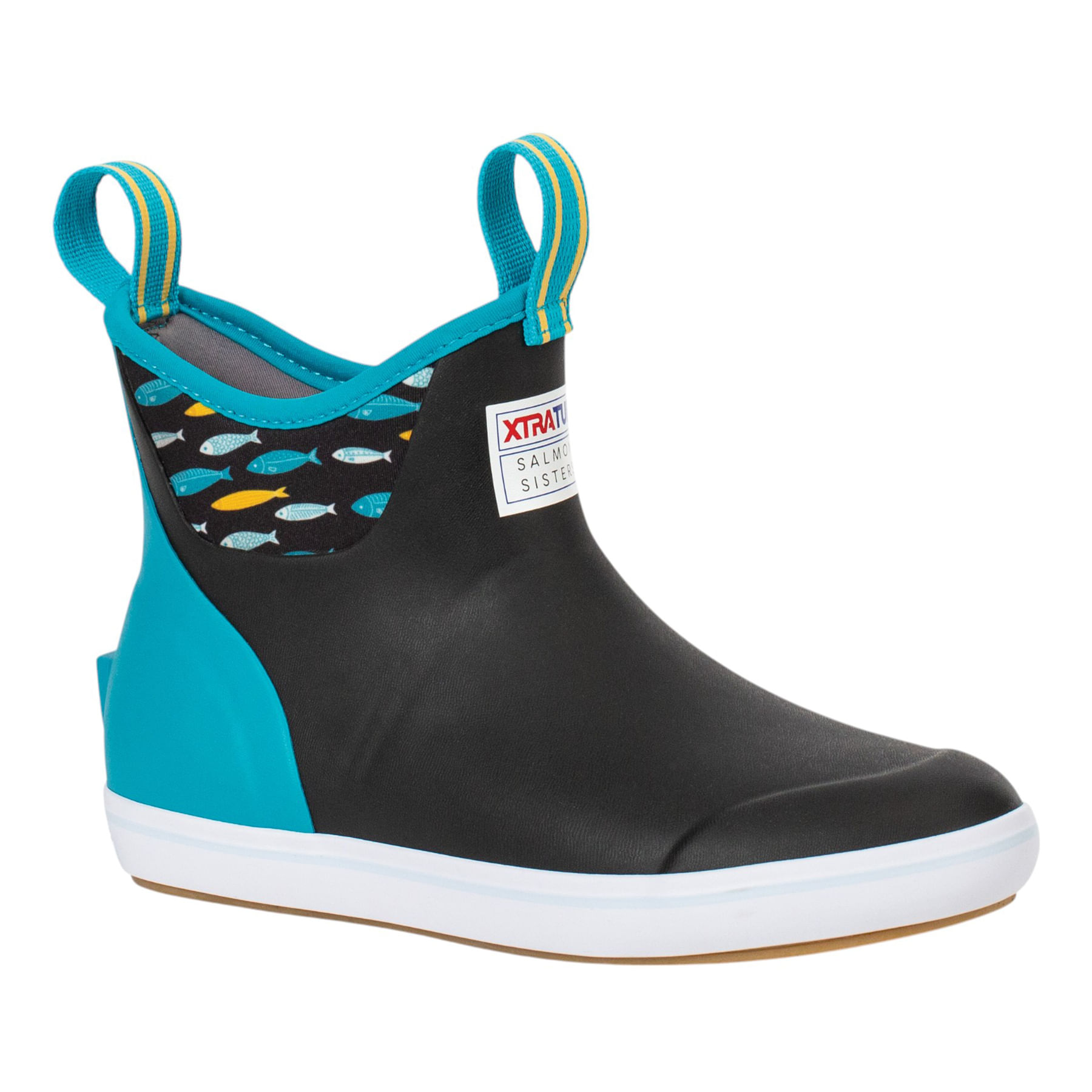 XTRATUF-Salmon-Sisters-6-in-Ankle-Deck-Boot---Women-s-Black