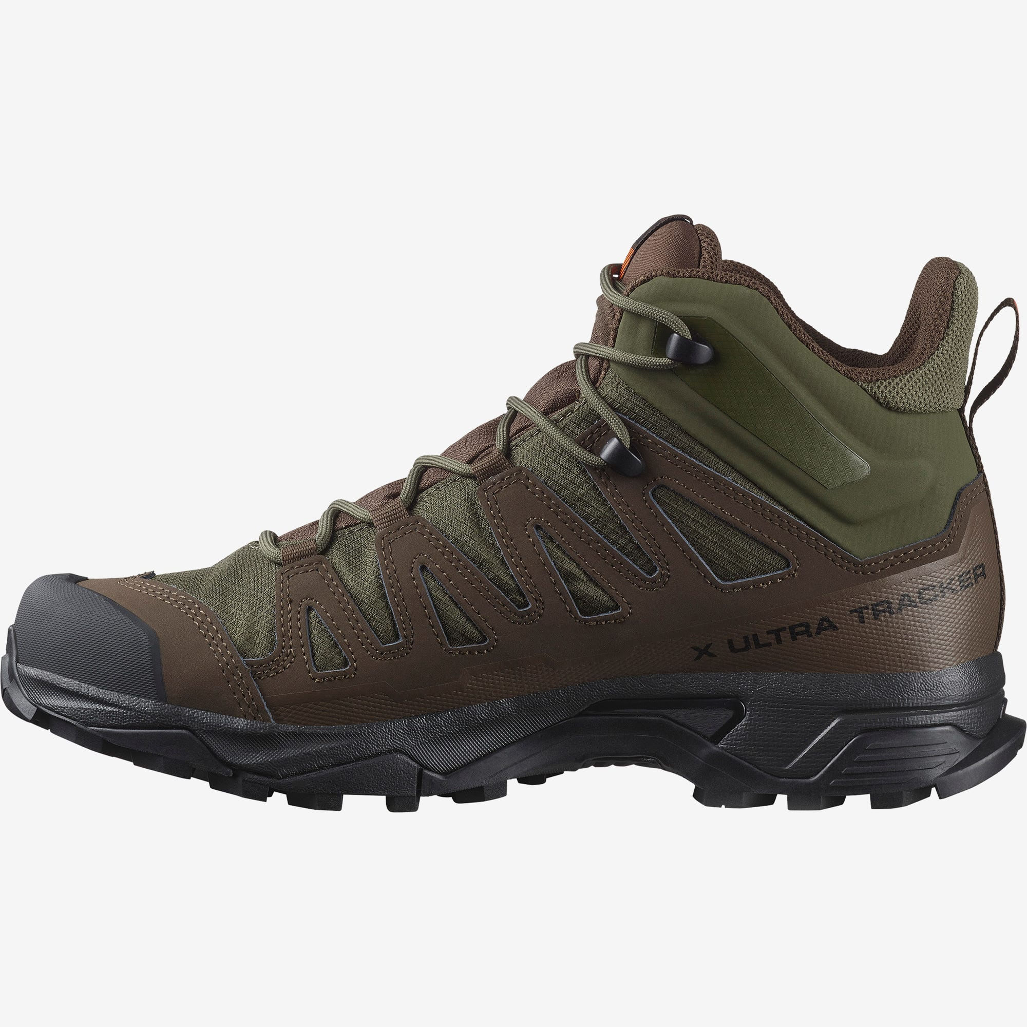 Salomon-X-Ultra-Tracker-Gore-Tex-Boot---Men-s-Ranger-Green---Earth-Brown---Black