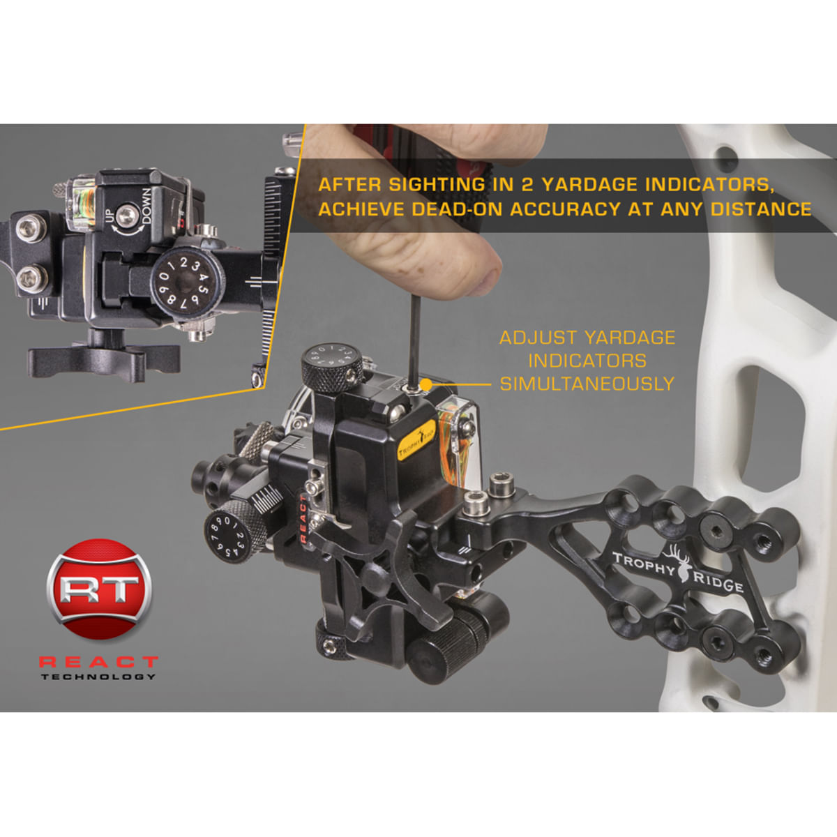 Trophy-Ridge-React-One-Pro-Bow-Sight-Black