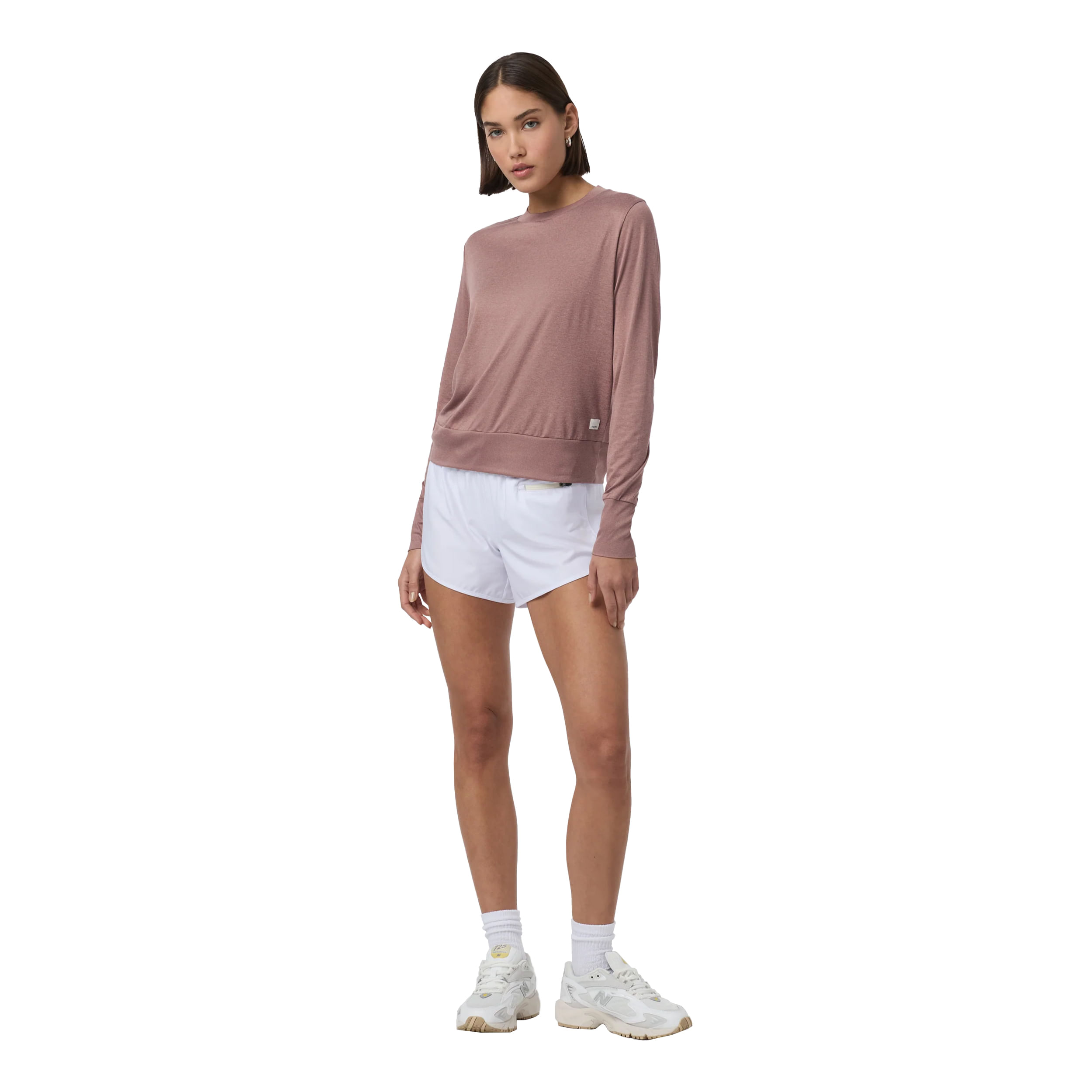 Vuori-Daydream-Long-Sleeve-Crew---Women-s-Sedona-Brown-Heather
