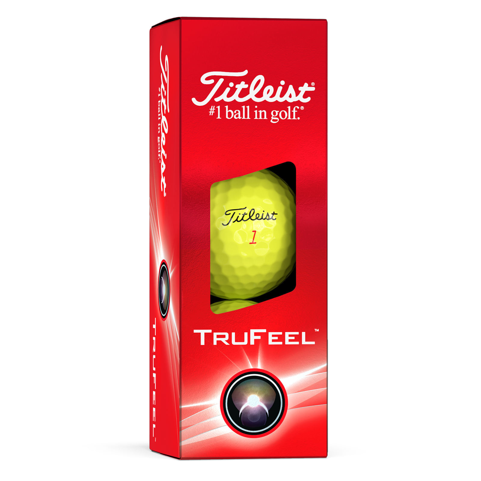 Titleist-TruFeel-Golf-Ball---12-Pack-Yellow