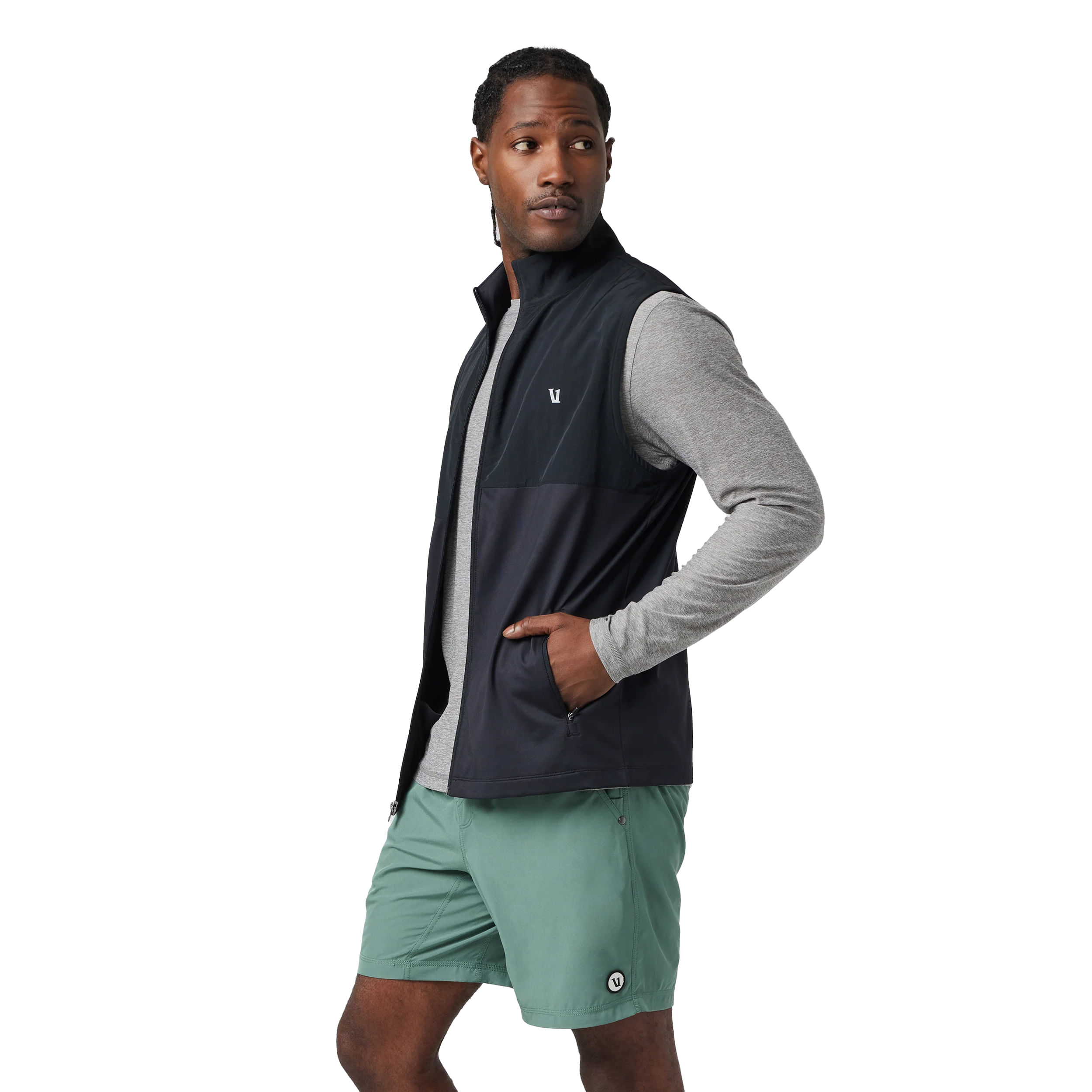 Vuori-Sunday-Element-Vest-Black