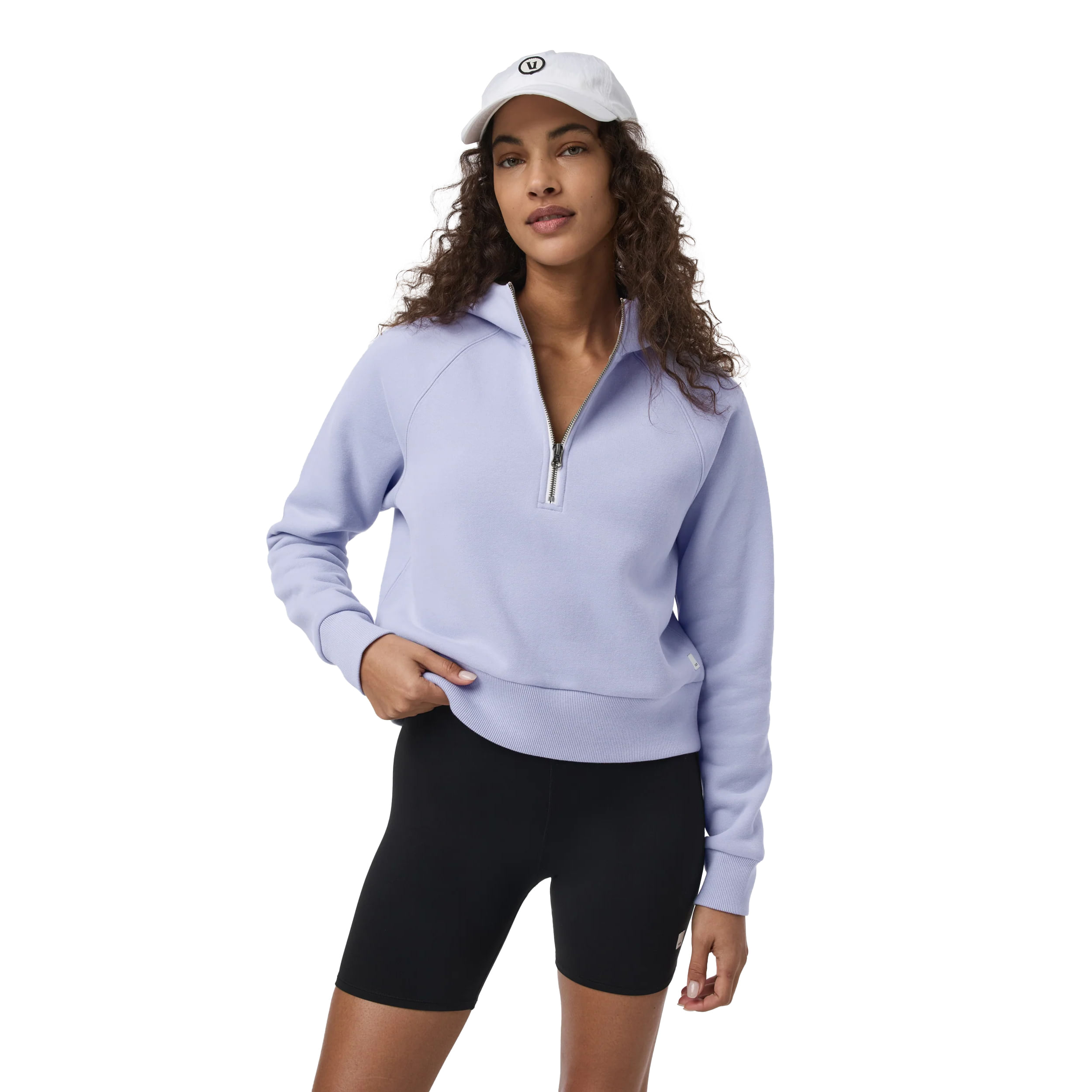 Vuori Restore Half-Zip Hoodie - Women's - Als.com Vuori Restore Half-Zip Hoodie - Women's - Als.com