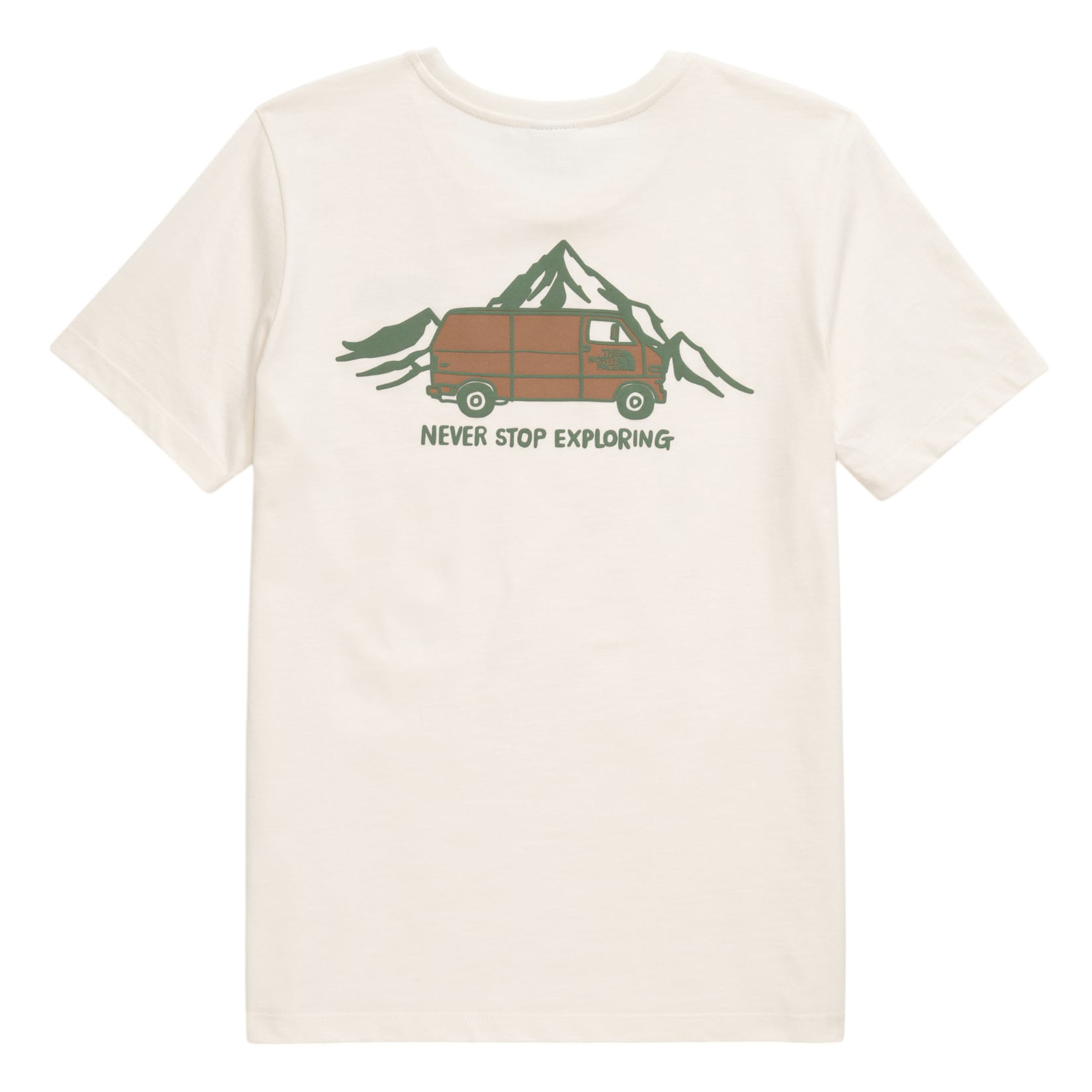 The-North-Face-Outdoor-Graphic-Short-Sleeve-Shirt---Women-s-White-Dune