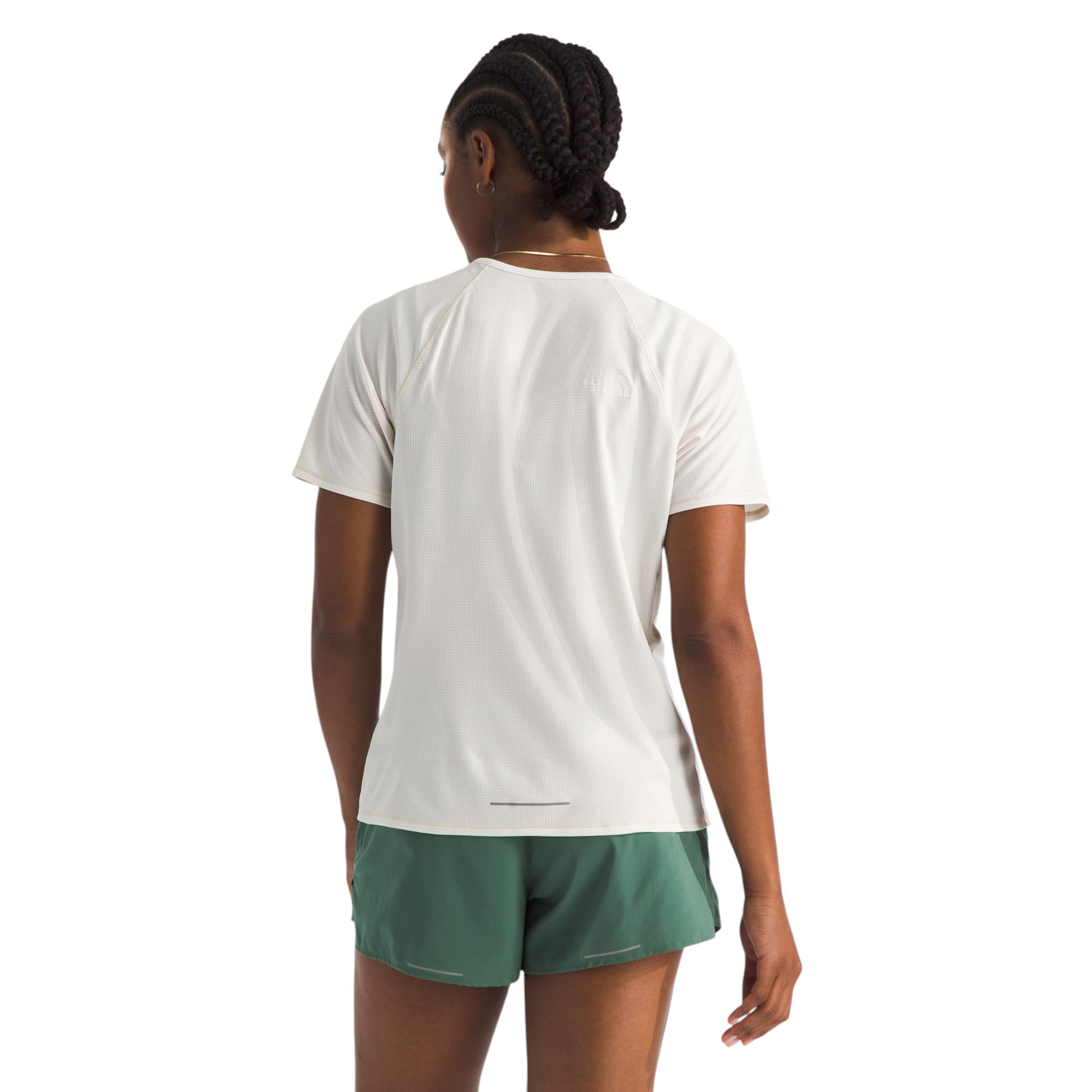 The-North-Face-Sunriser-Short-Sleeve-Shirt---Women-s-White-Dune