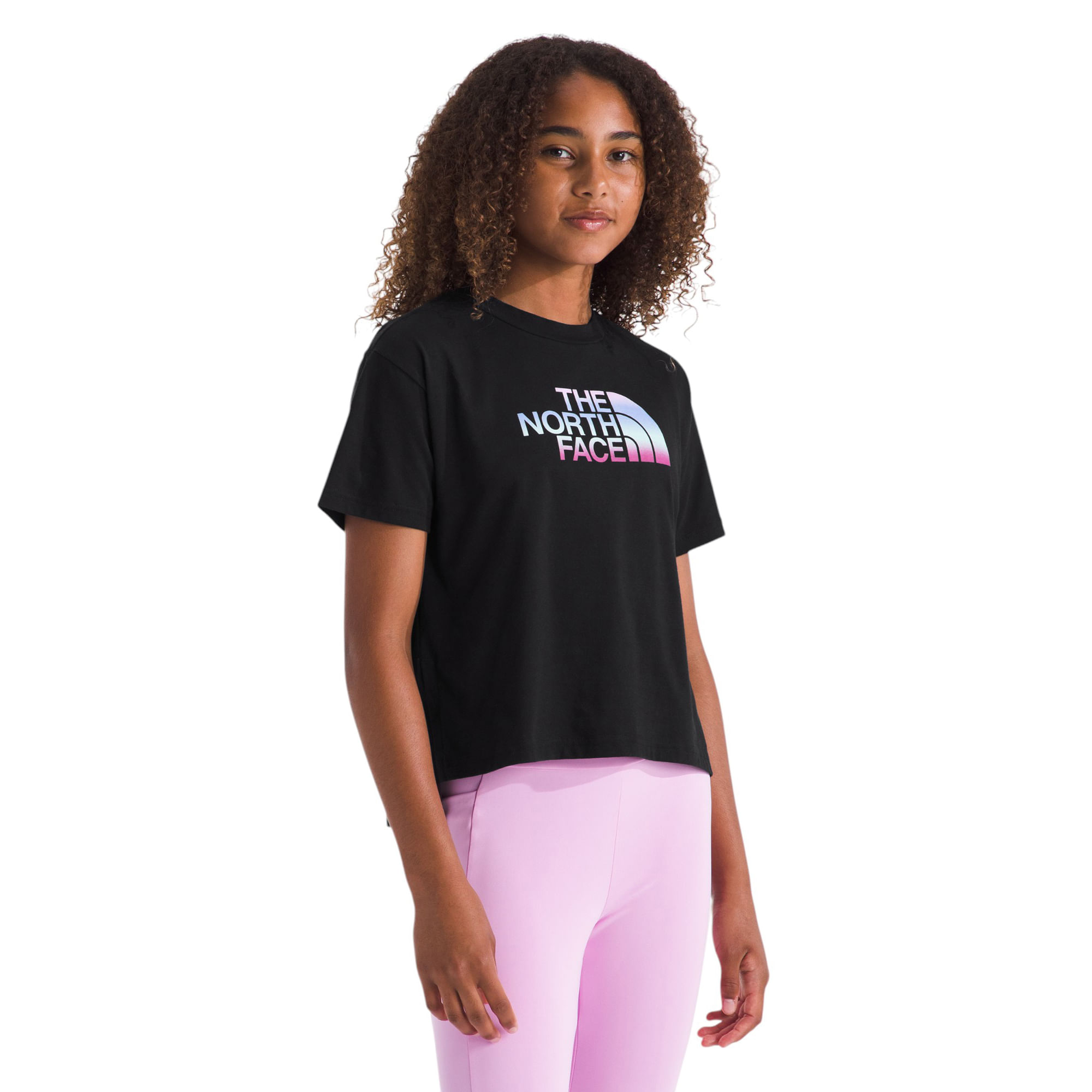 The North Face Gradient Half Dome Short Sleeve Graphic Tee Girls