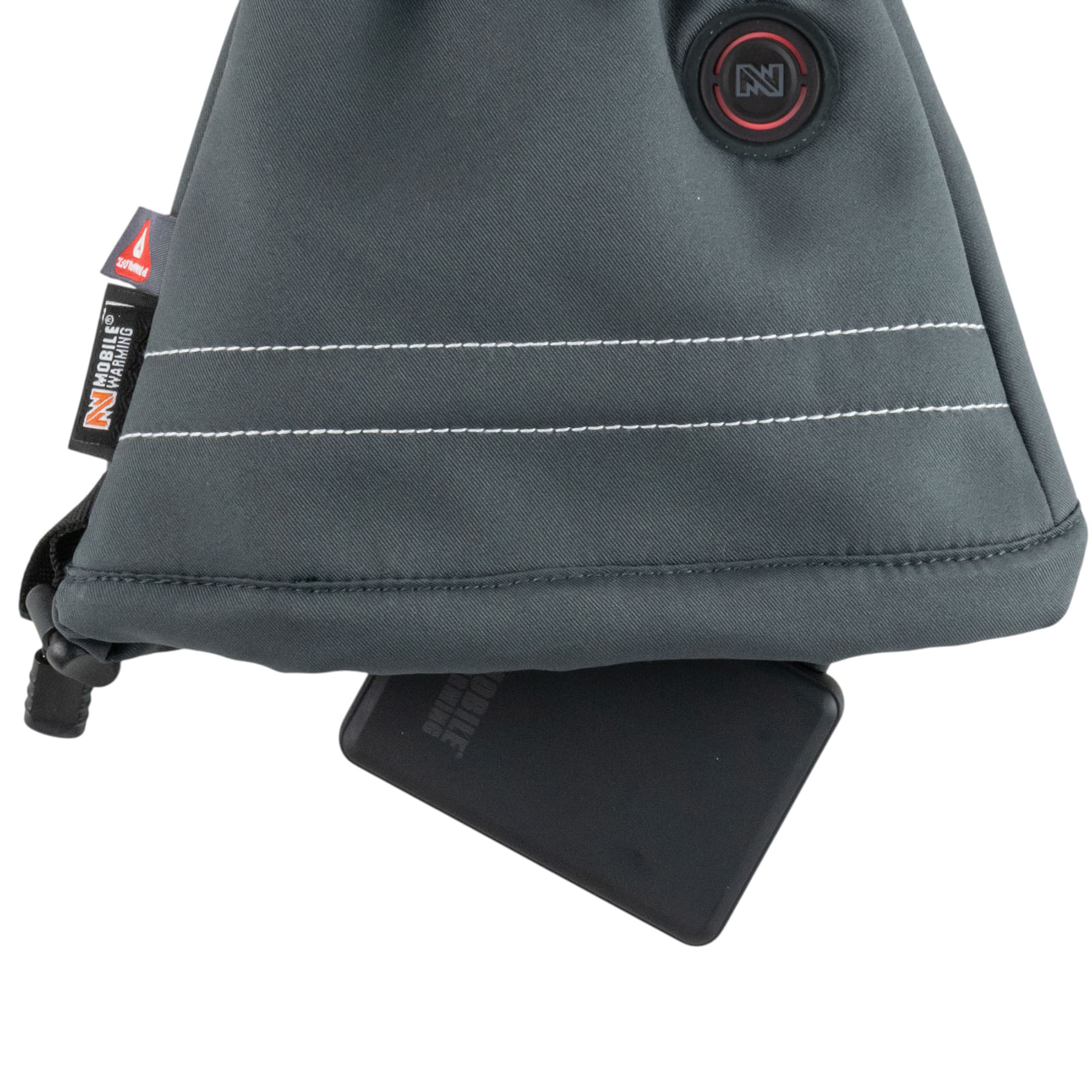 Mobile-Warming-Aerial-Ski-Glove-White---Grey