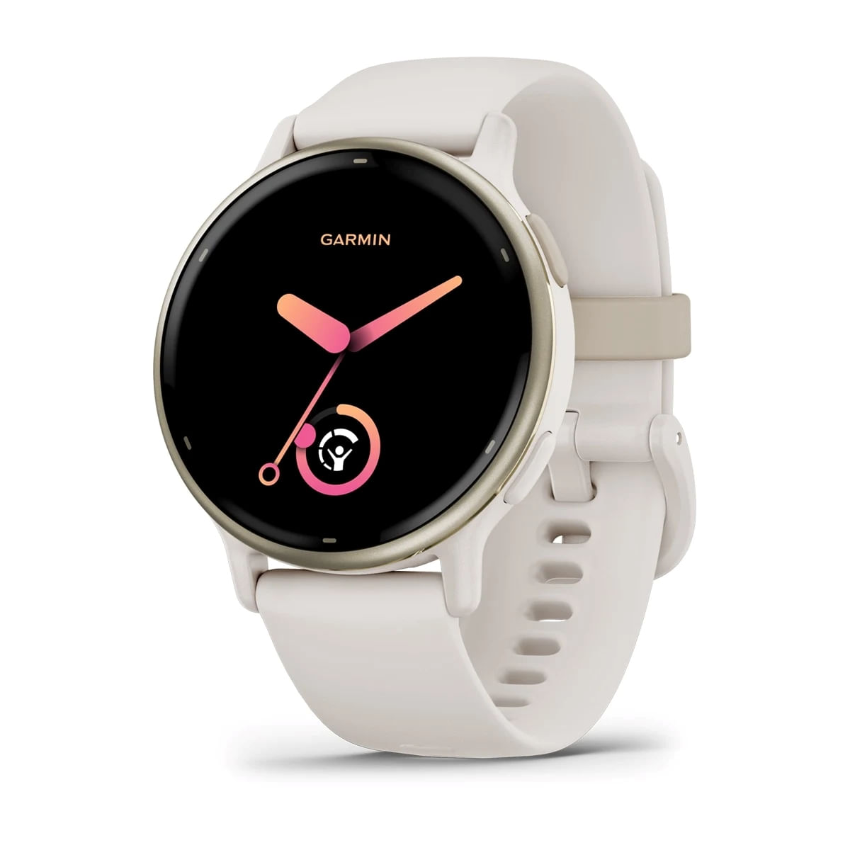 Garmin-Vivoactive-5-Fitness-Watch-Cream-Gold-Aluminum-Bezel-with-Ivory-Case-and-Silicone-Band