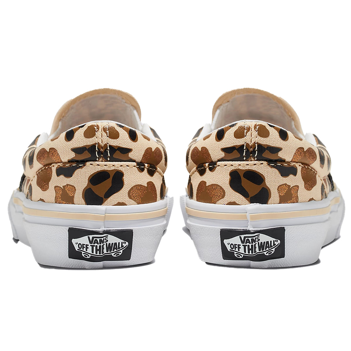 Vans-Classic-Slip-on-Shoe---Youth-Leopard-Glitter-Brown---True-White