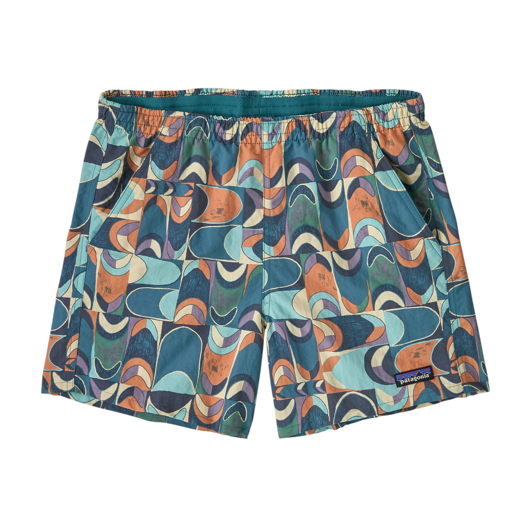 Patagonia-Baggies-5--Short---Women-s-Swallowtail-Geo---Still-Blue