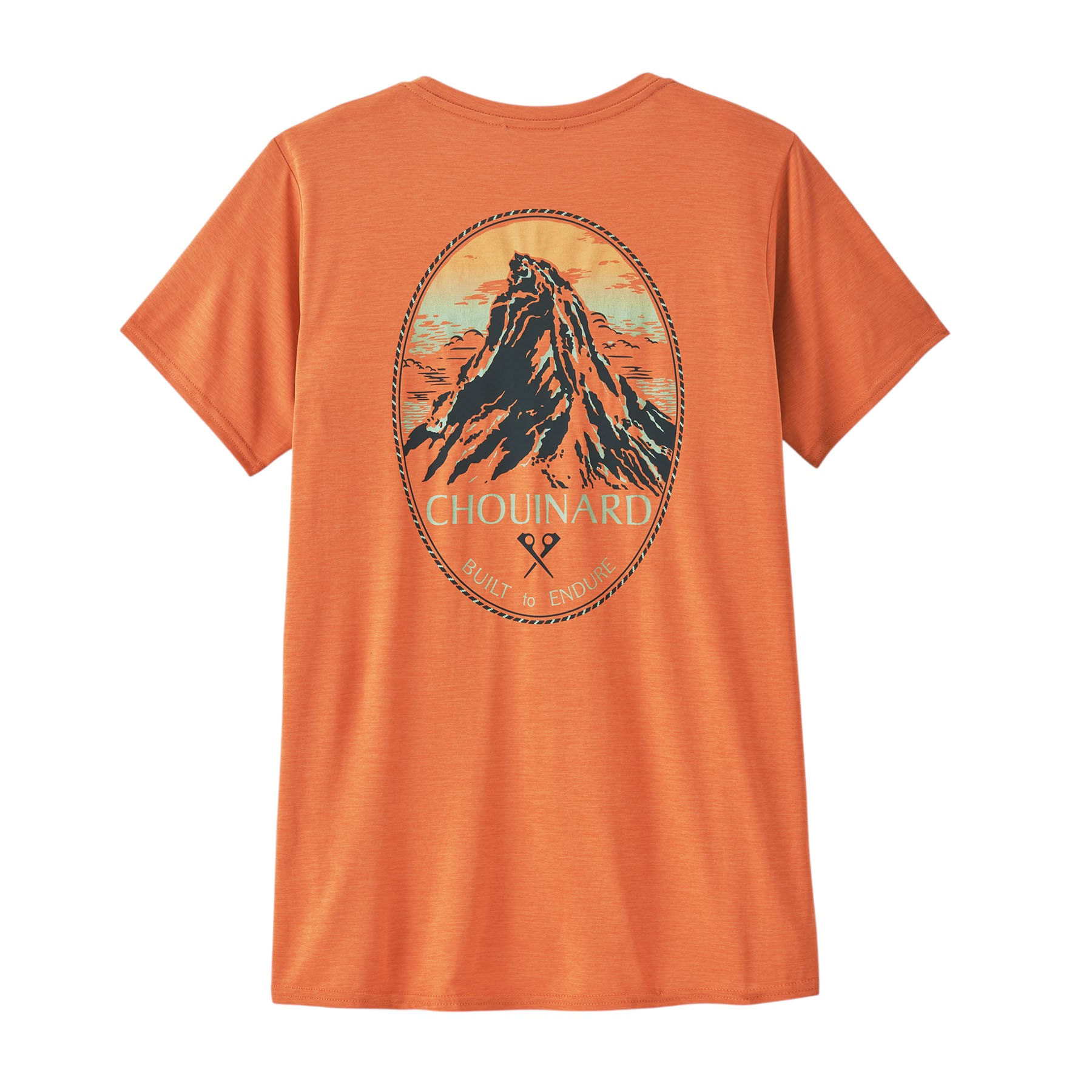 Patagonia-Capilene-Cool-Daily-Graphic-Shirt---Women-s-Chouinard-Crest---Rock-Melon-X-Dye