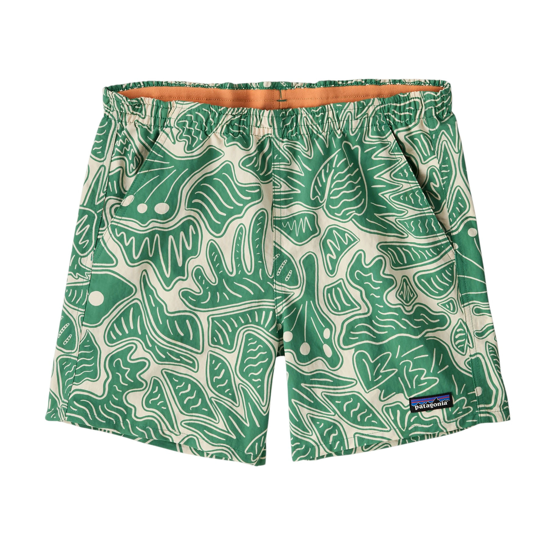 Patagonia-Baggies-5--Short---Women-s-Bees-and-Flowers---Heartleaf-Green