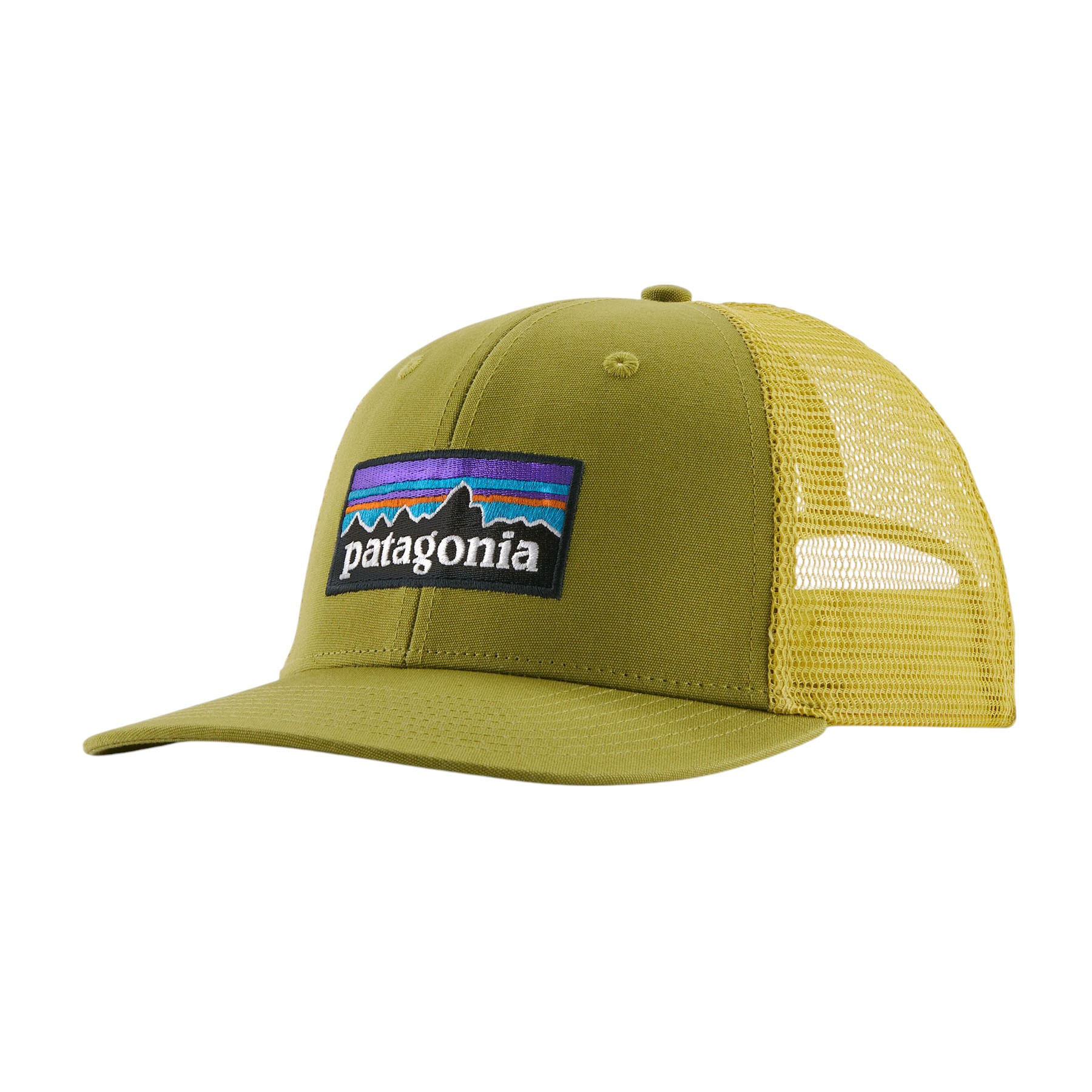 Patagonia-P-6-Logo-Trucker-Hat-Graze-Green