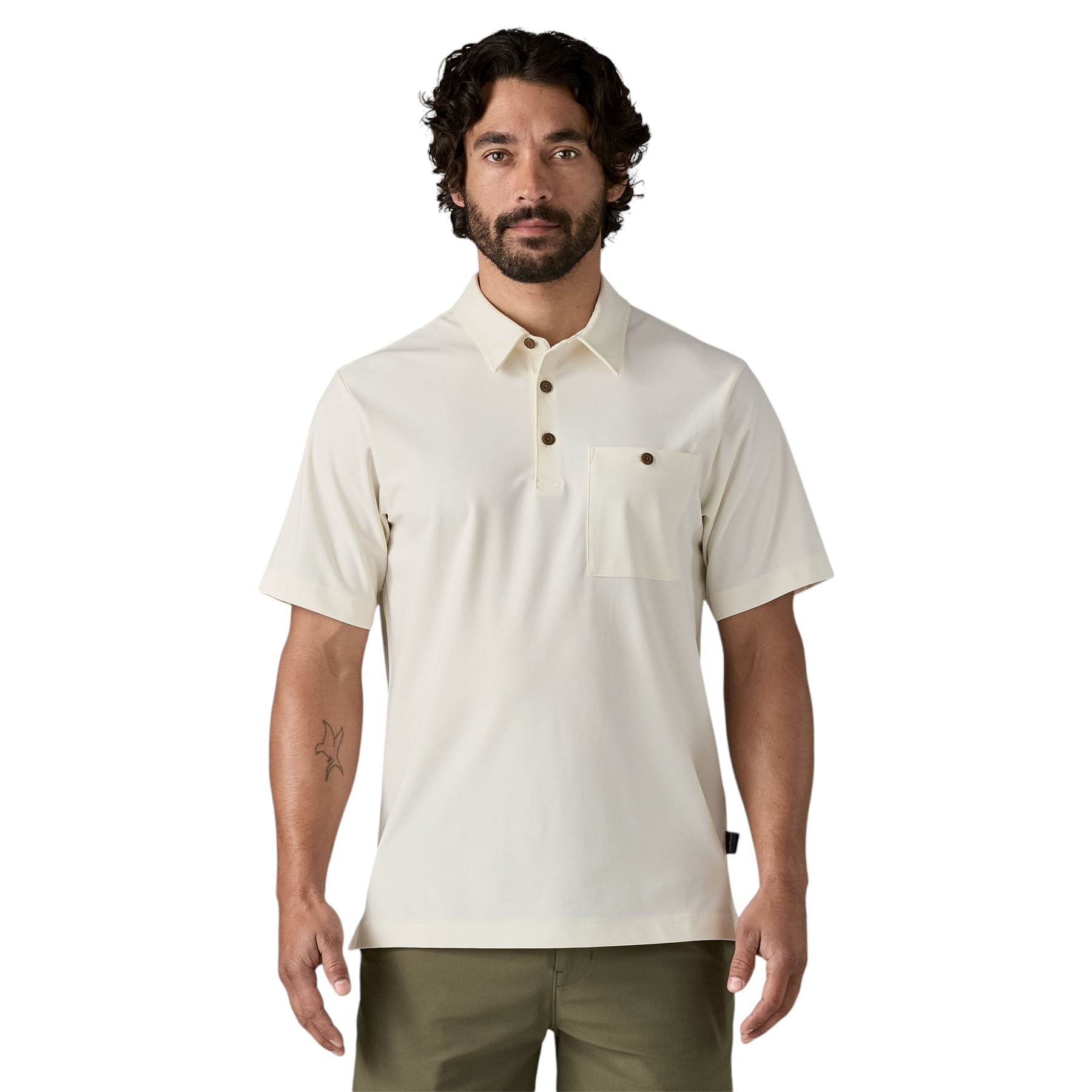 Tシャツ・カットソー Patagonia Men's Transit Traveler Polo 41990Q5 Patagonia - Men's Transit Traveler Polo – Threadfellows
