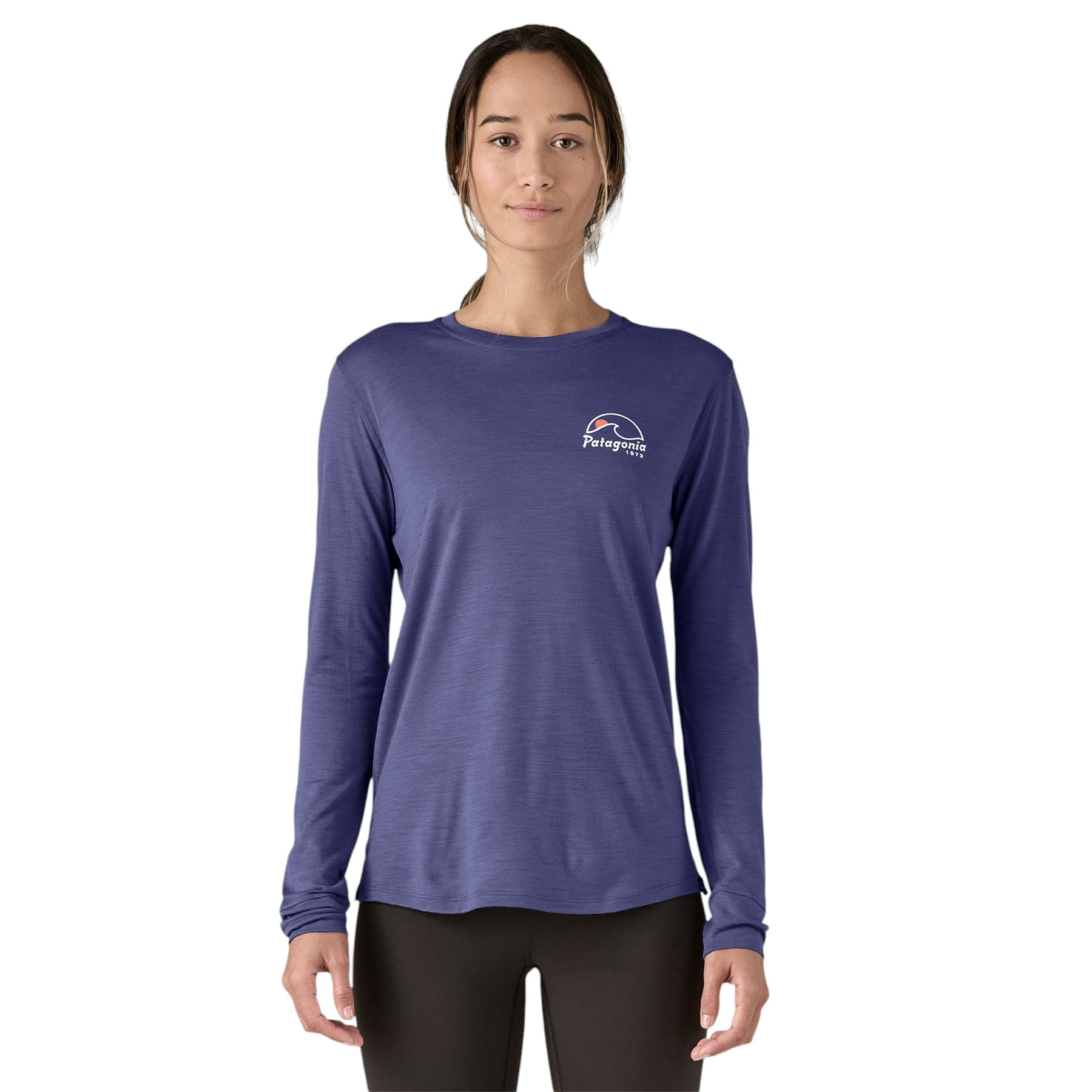 patagonia｜ (M Cap Cool Merino Blend Graphic Shirt (4459 Patagonia Cap Cool Merino Blend Graphic Shirt - Men's - Clothing