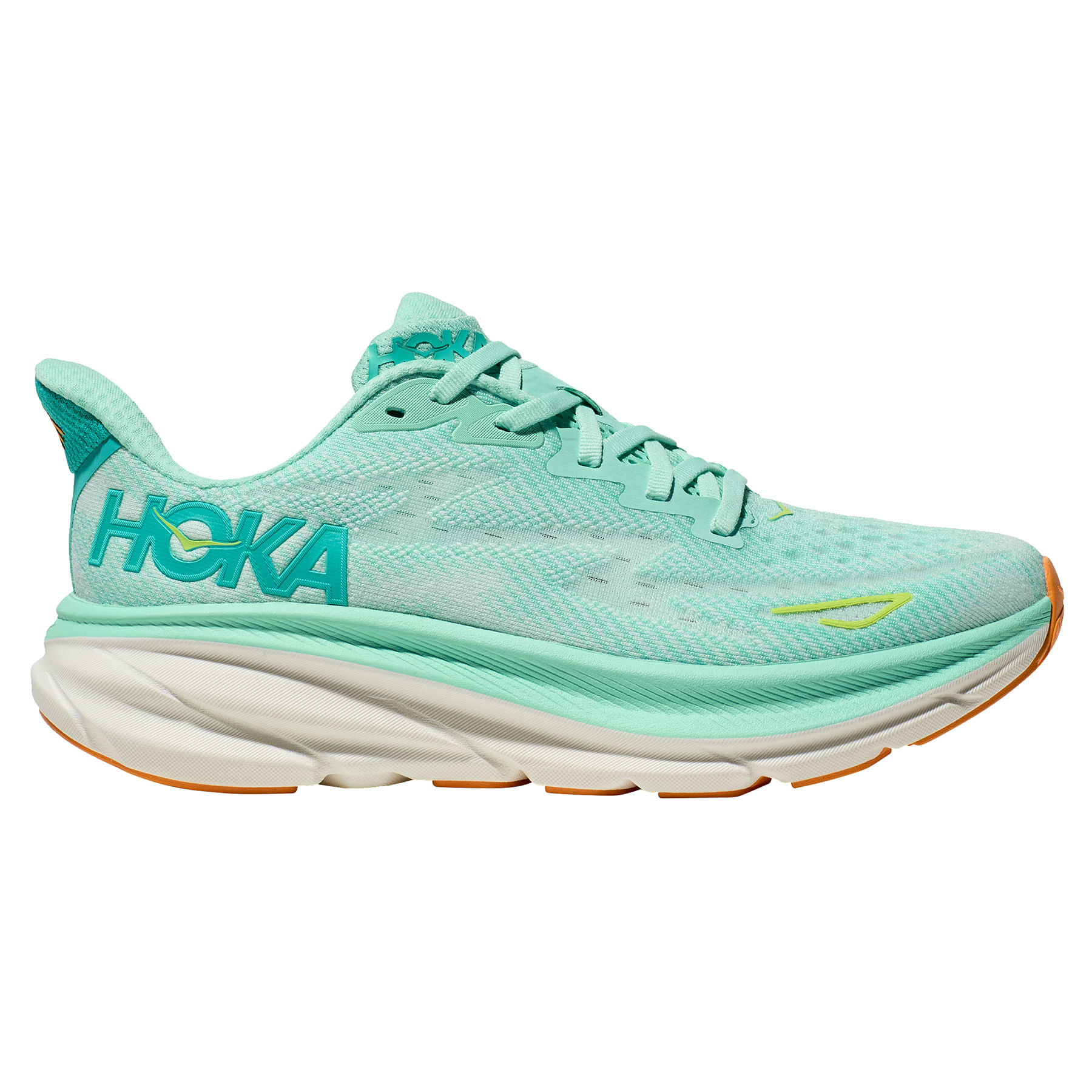 HOKA-Clifton-9-Running-Shoe---Women-s-Seafoam---Aqua-Breeze
