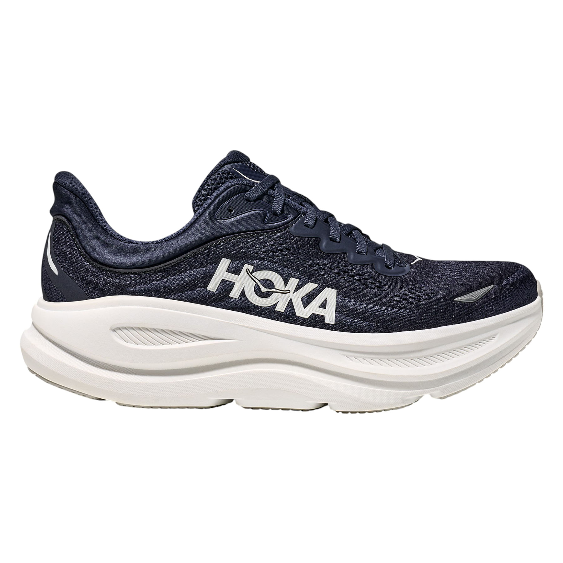 HOKA-Bondi-9-Running-Shoe---Men-s-Varsity-Navy---White