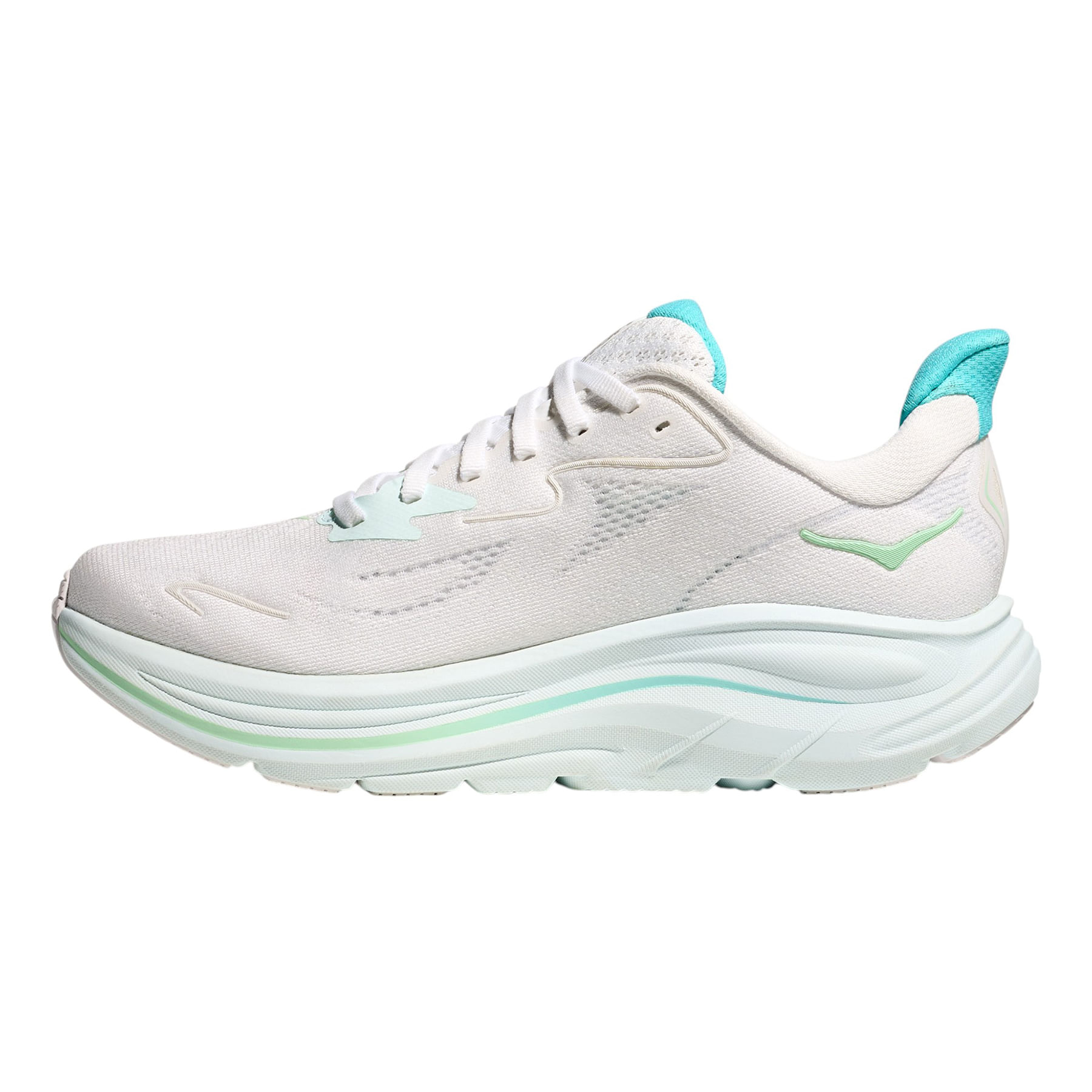 HOKA-Clifton-10-Shoe---Women-s-White---Cielo-Blue