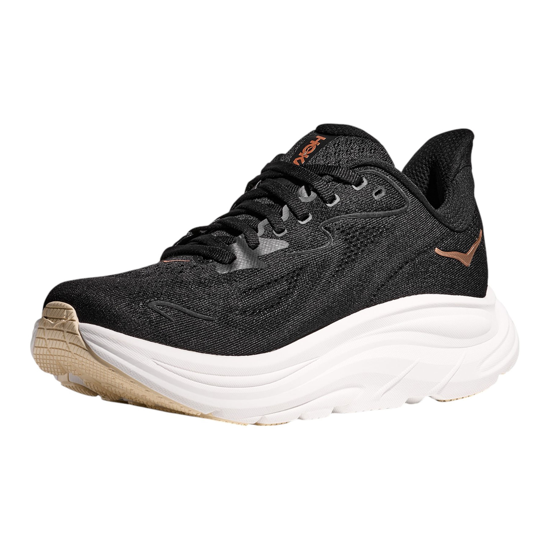 HOKA-Clifton-10-Shoe---Women-s-Black---Rose-Gold