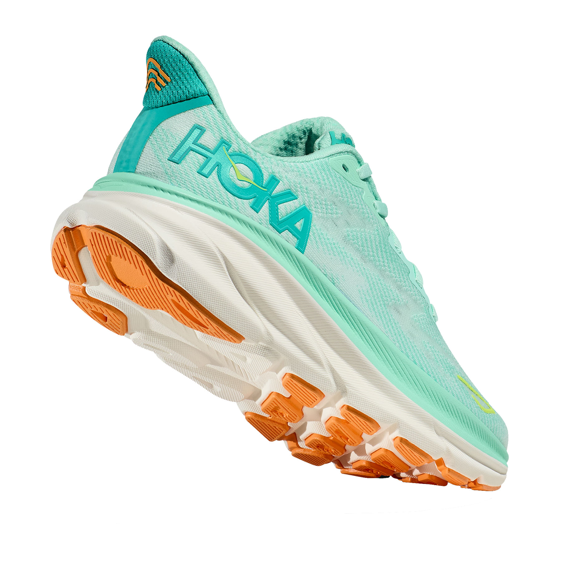 HOKA-Clifton-9-Running-Shoe---Women-s-Seafoam---Aqua-Breeze