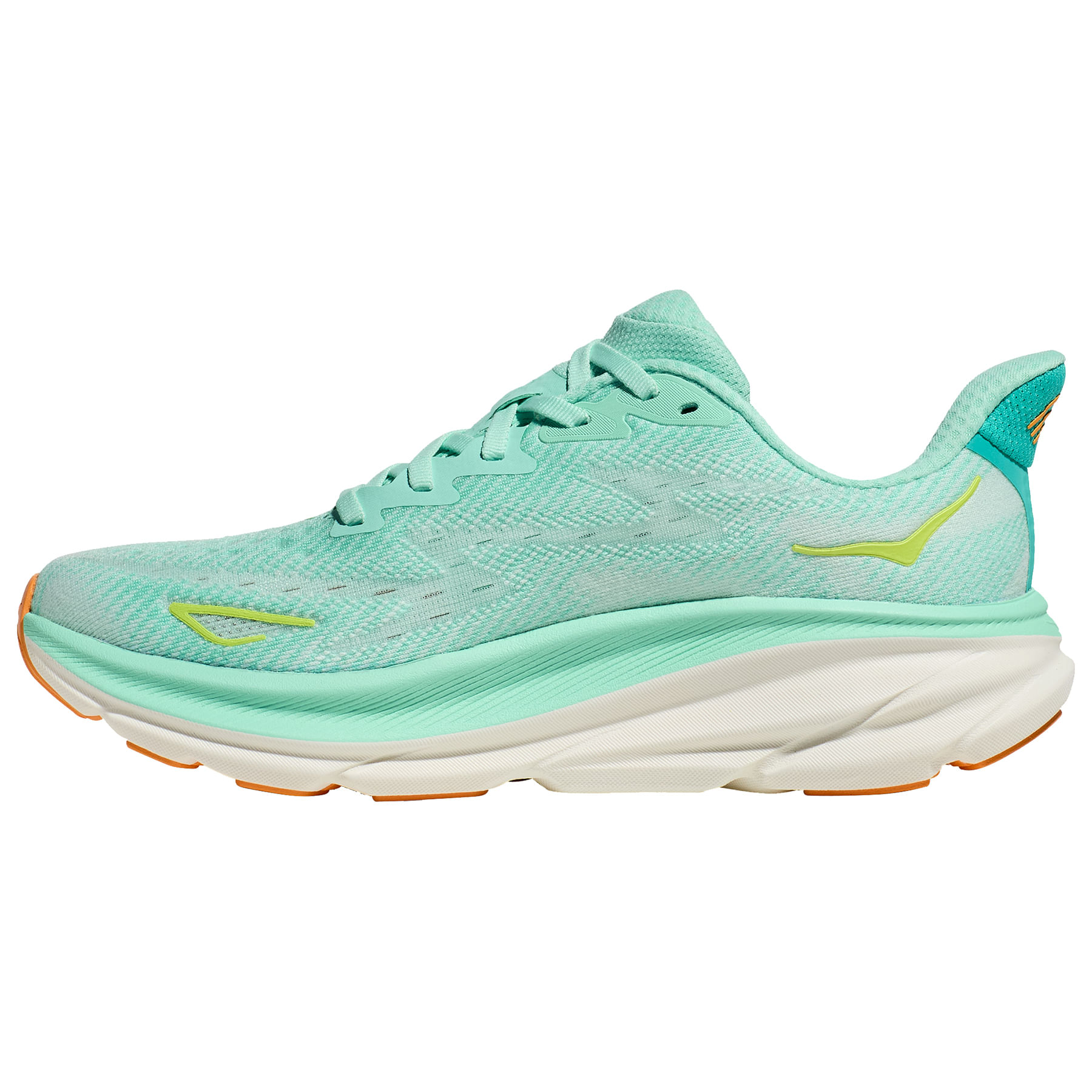 HOKA-Clifton-9-Running-Shoe---Women-s-Seafoam---Aqua-Breeze