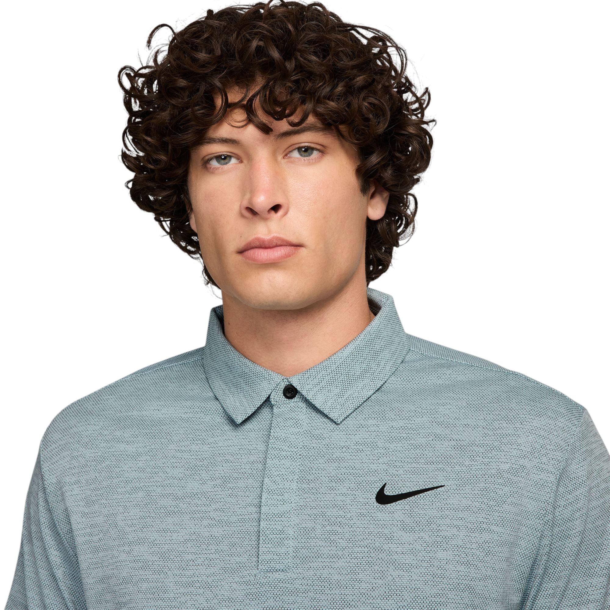 Nike Tour Dri-Fit Jacquard Golf Polo - Men's - Als.com