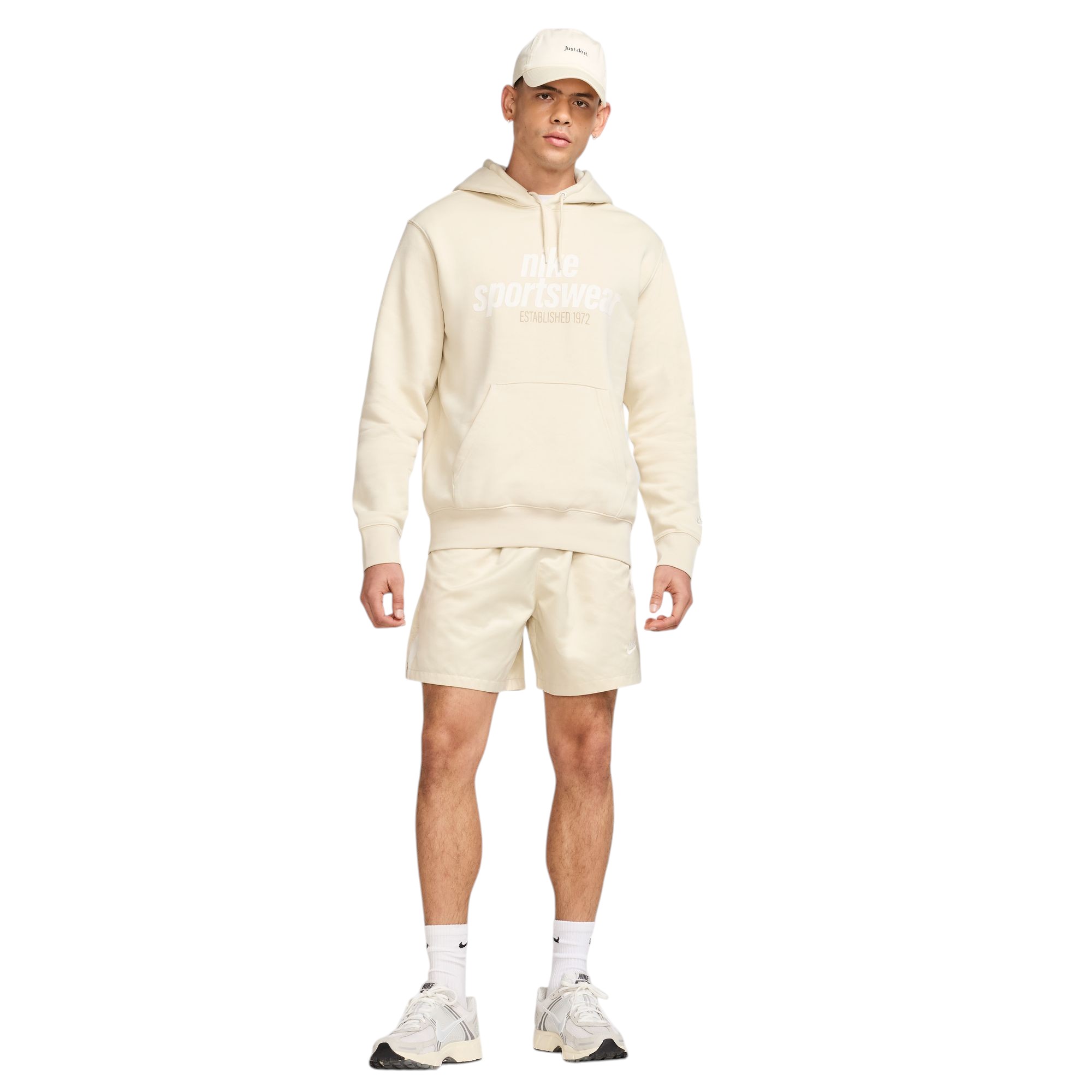 Nike-Club-Fleece-Pullover-Hoodie---Men-s-Light-Khaki---Light-Khaki---Sail