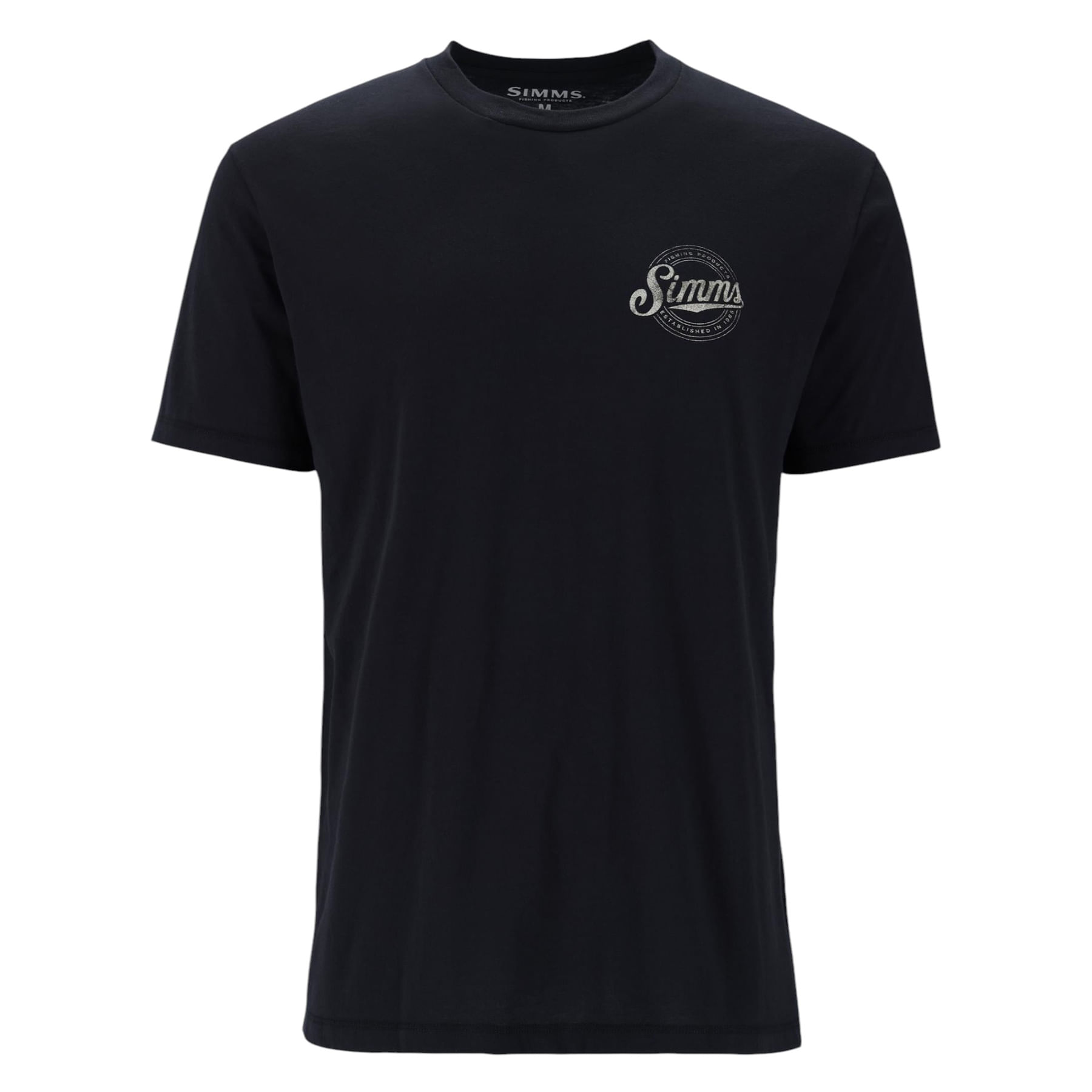 Simms-Circle-Lockup-T-Shirt---Men-s-Black